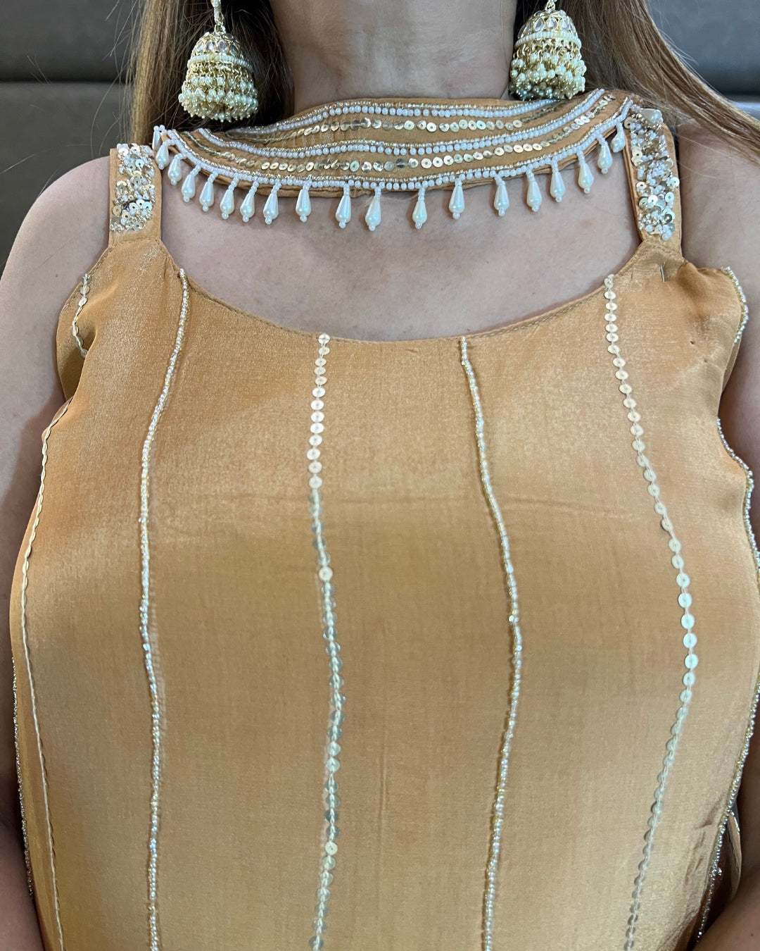 Pure Crepe Sharara Set