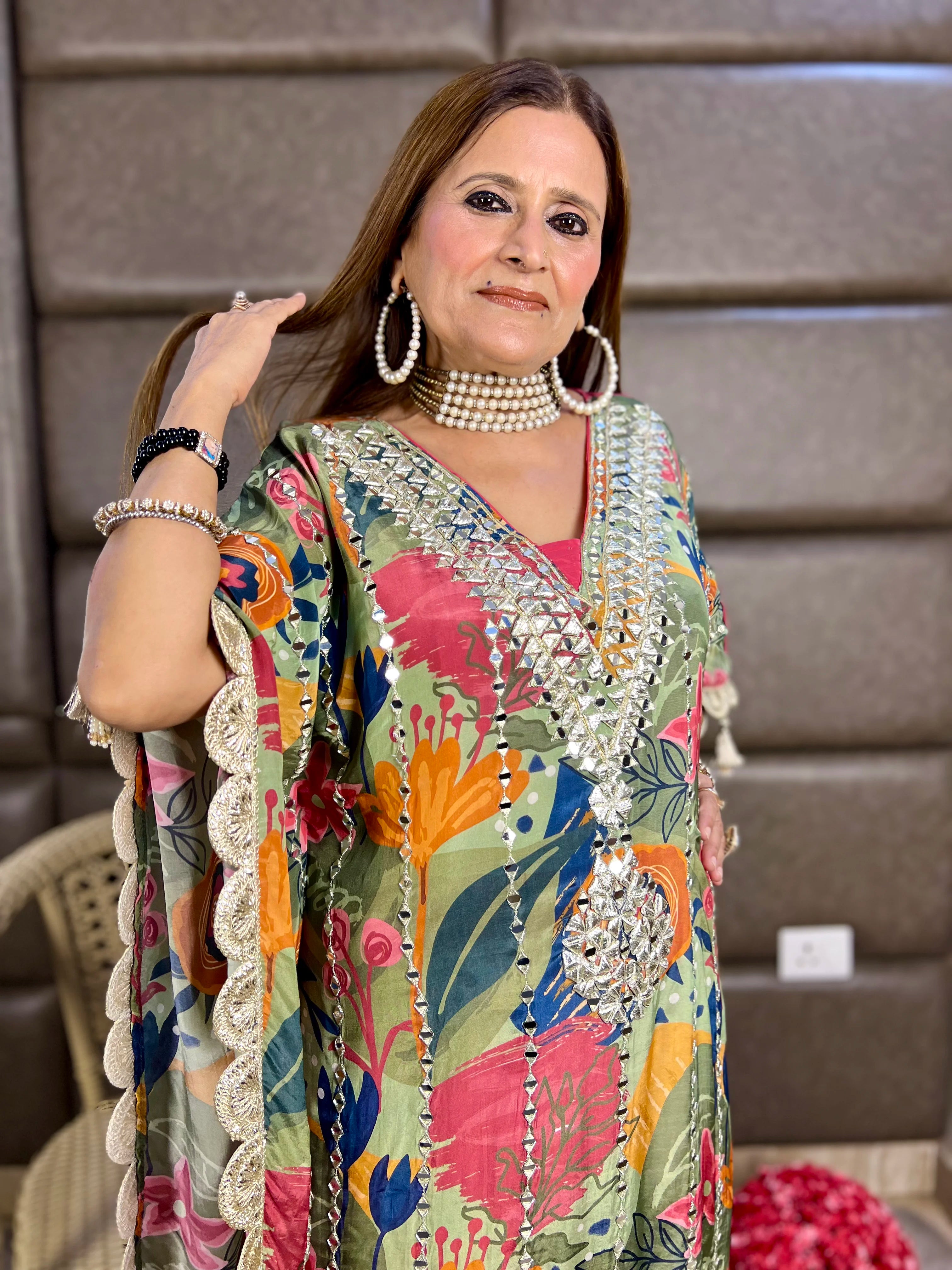 The Tassel Indo-Western Kaftan