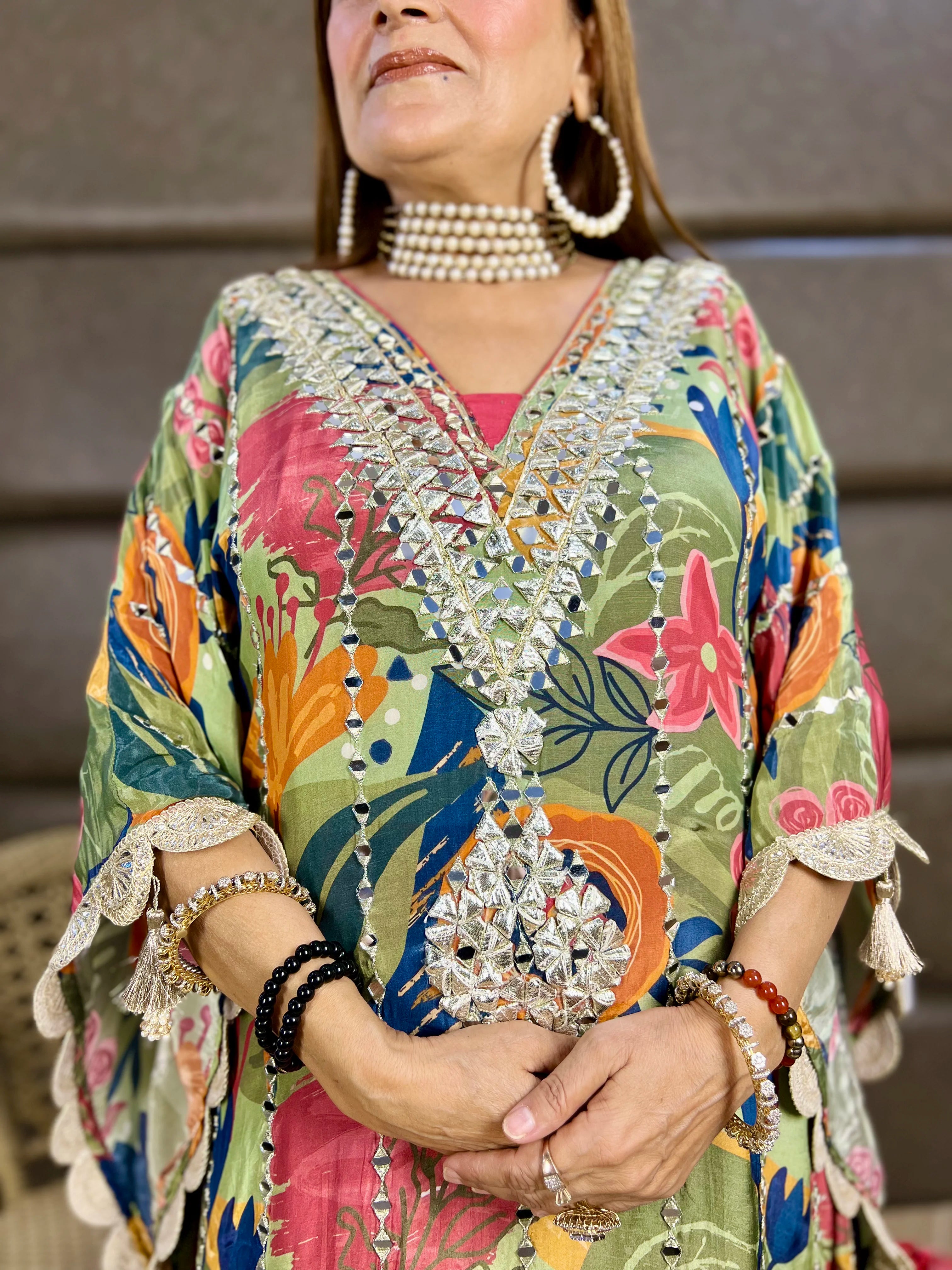 The Tassel Indo-Western Kaftan