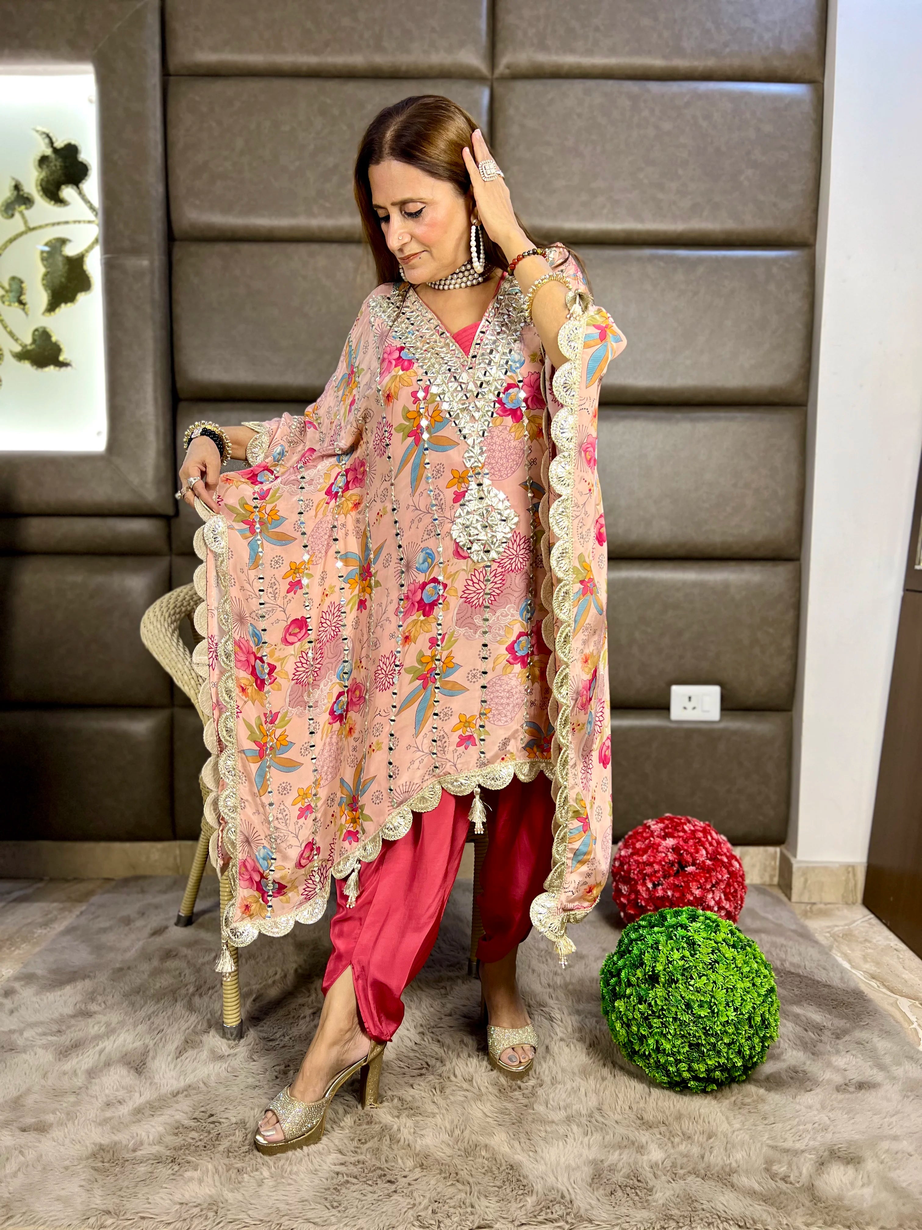 The Tassel Indo-Western Kaftan