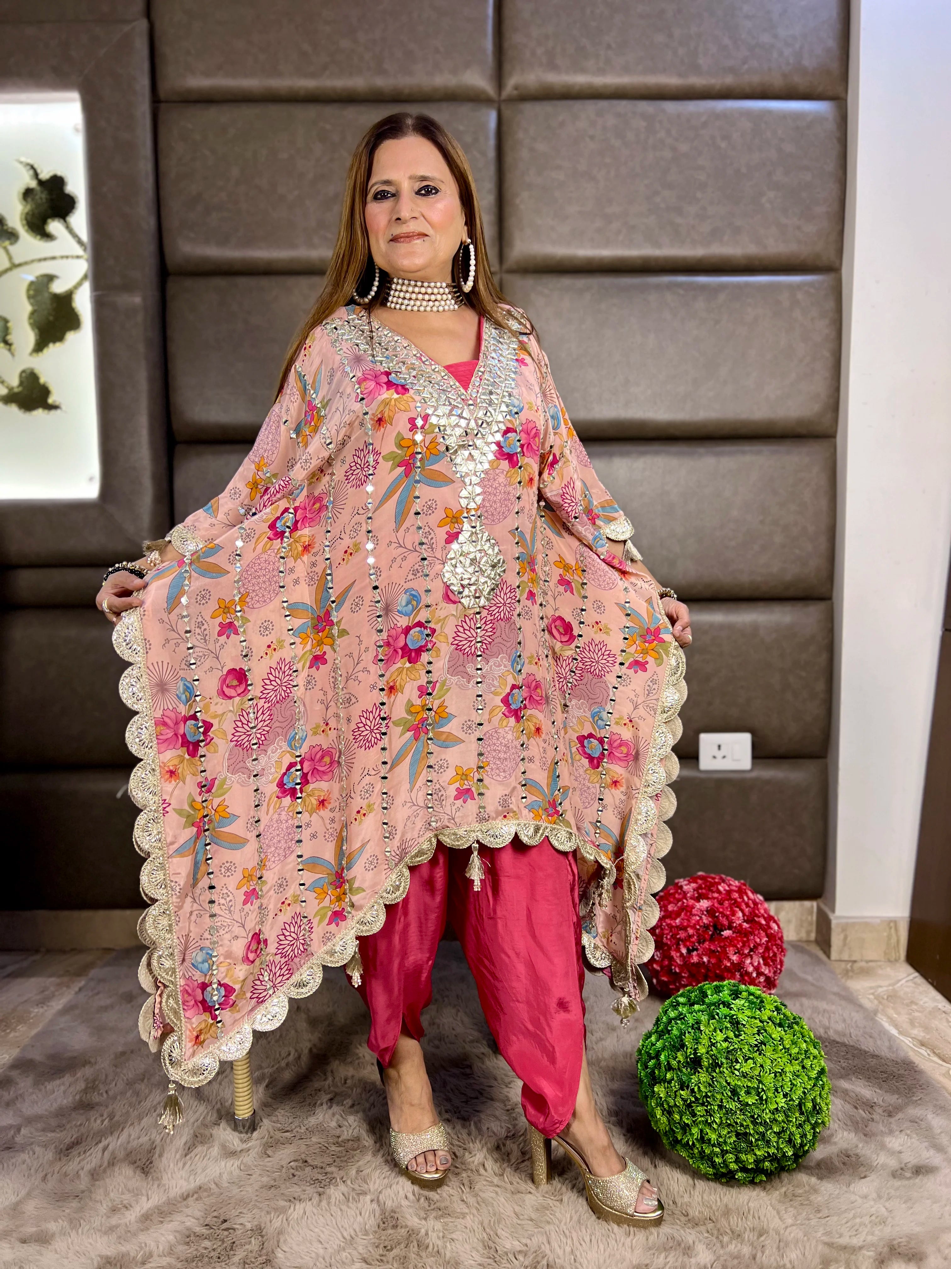 The Tassel Indo-Western Kaftan