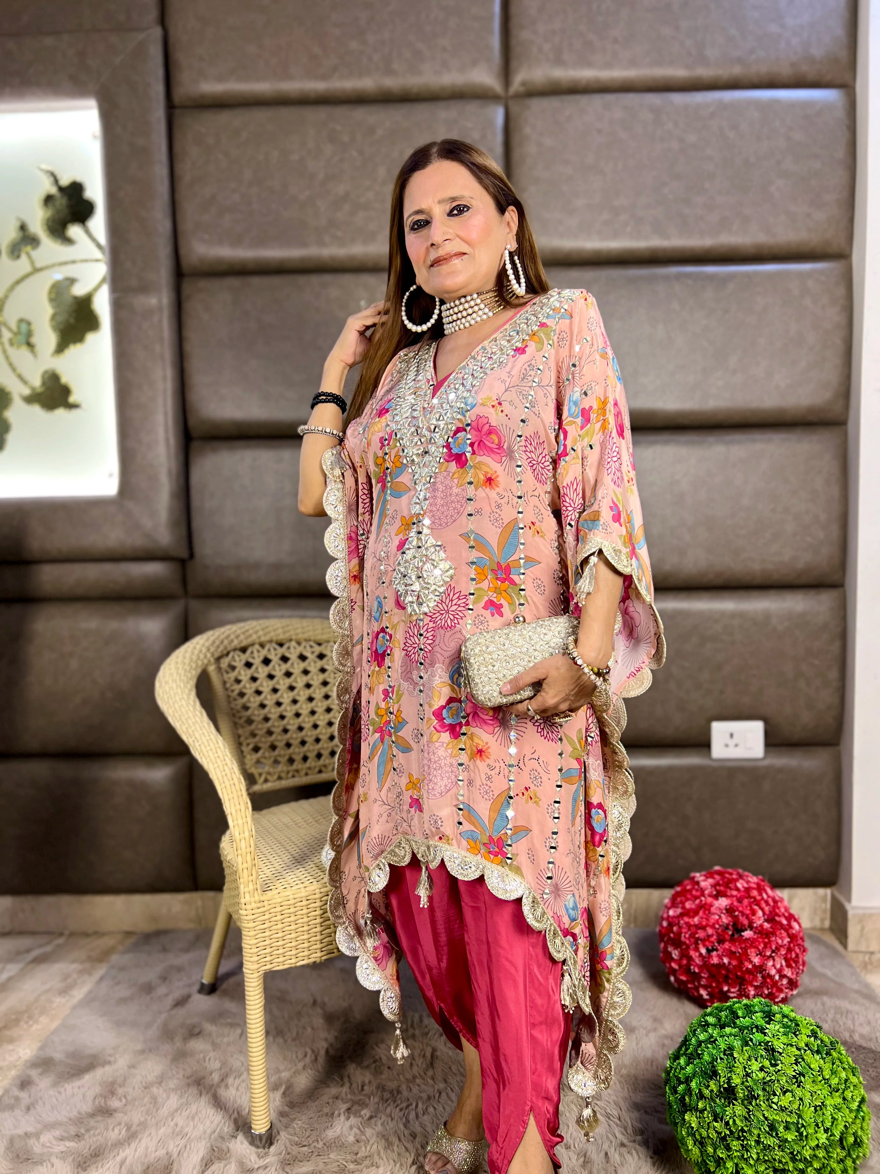 The Tassel Indo-Western Kaftan