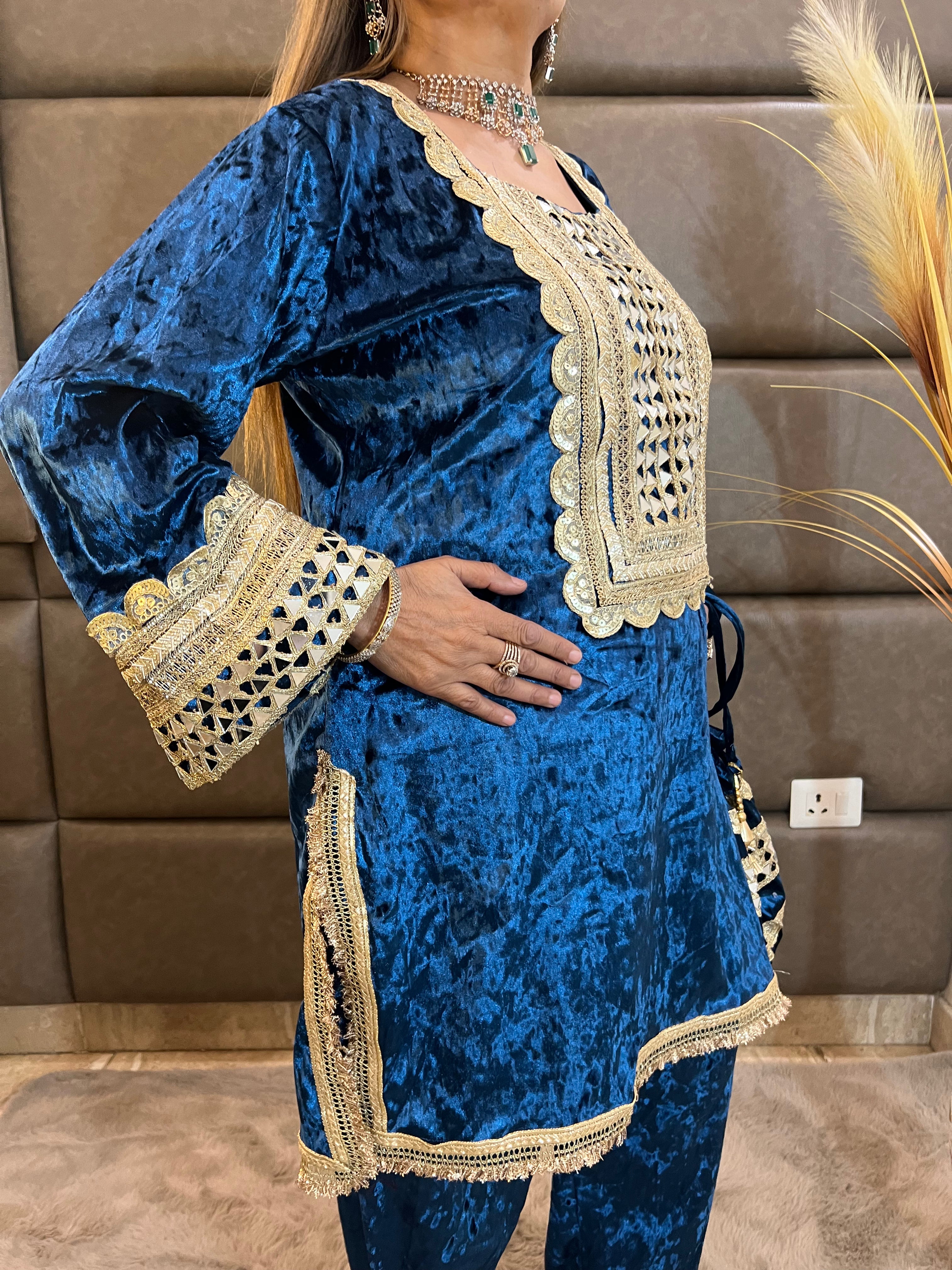 Pakistani Velvet Cordset