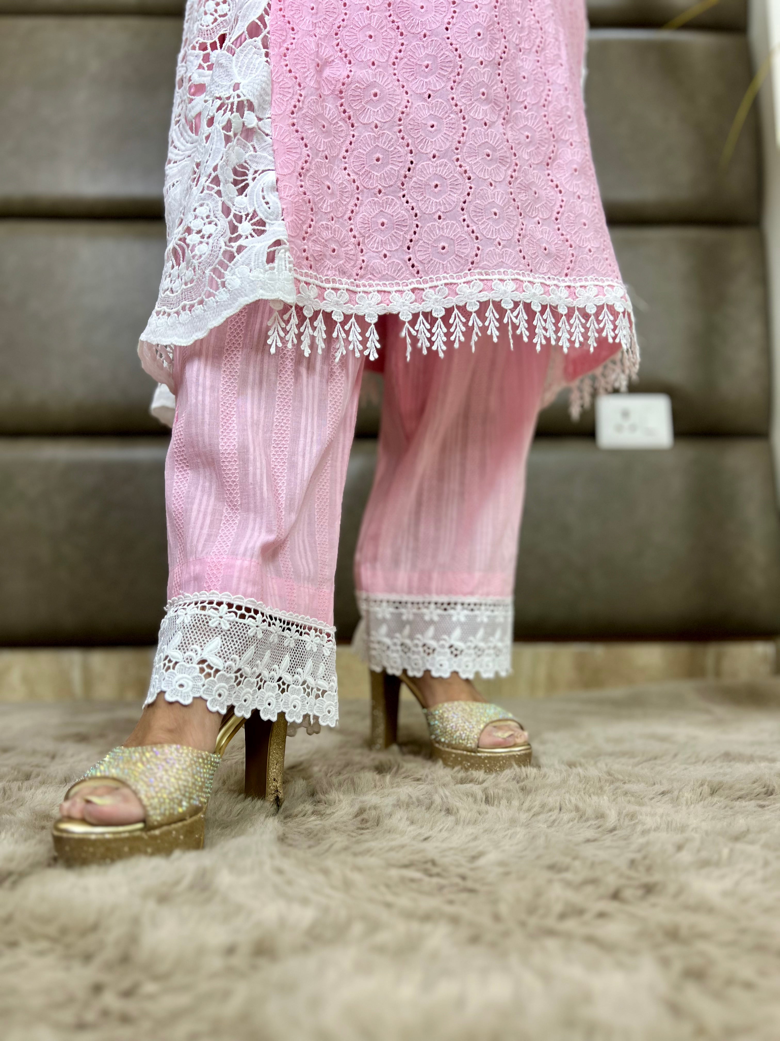 Pearl & pink chic