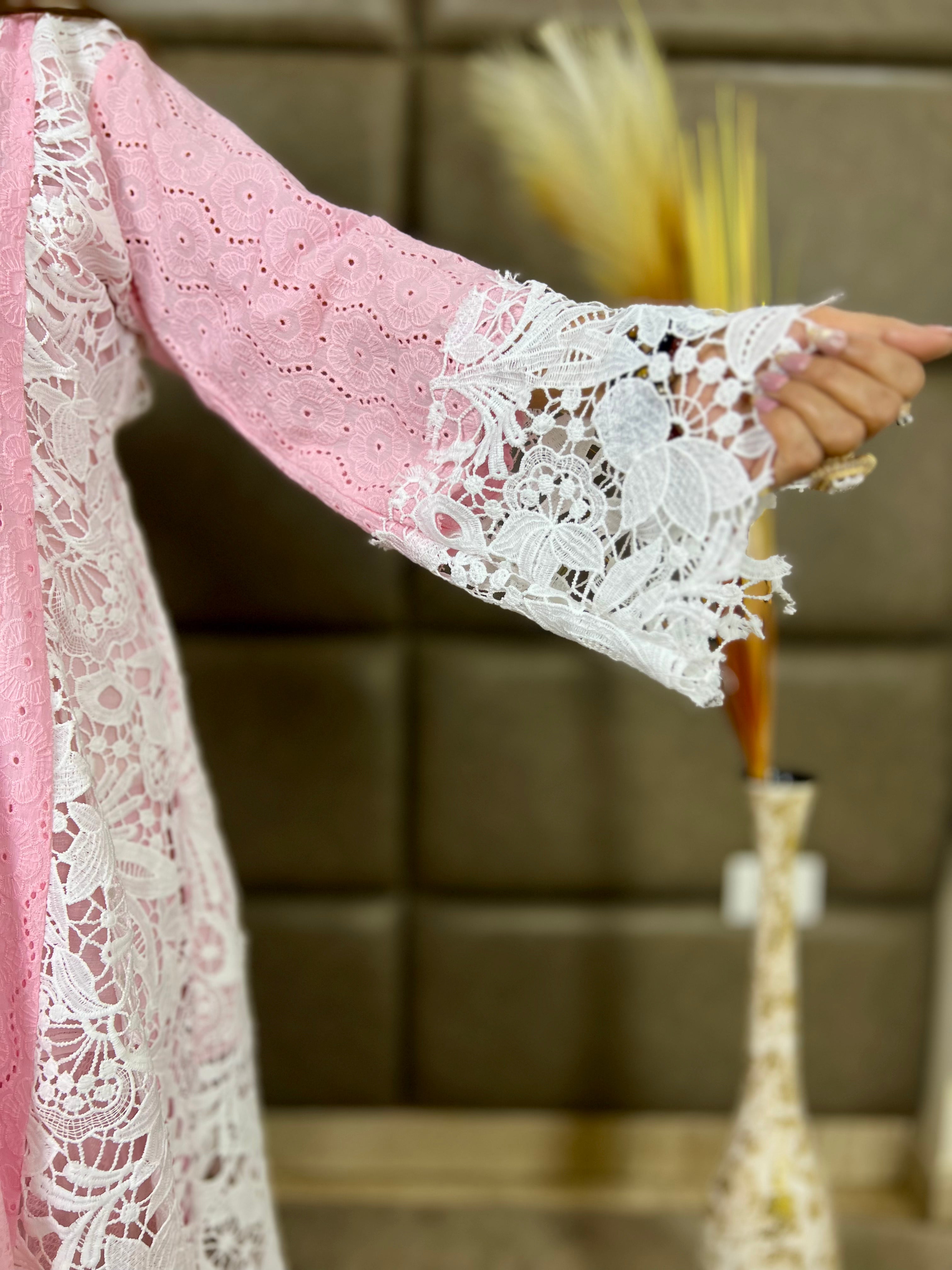 Pearl & pink chic