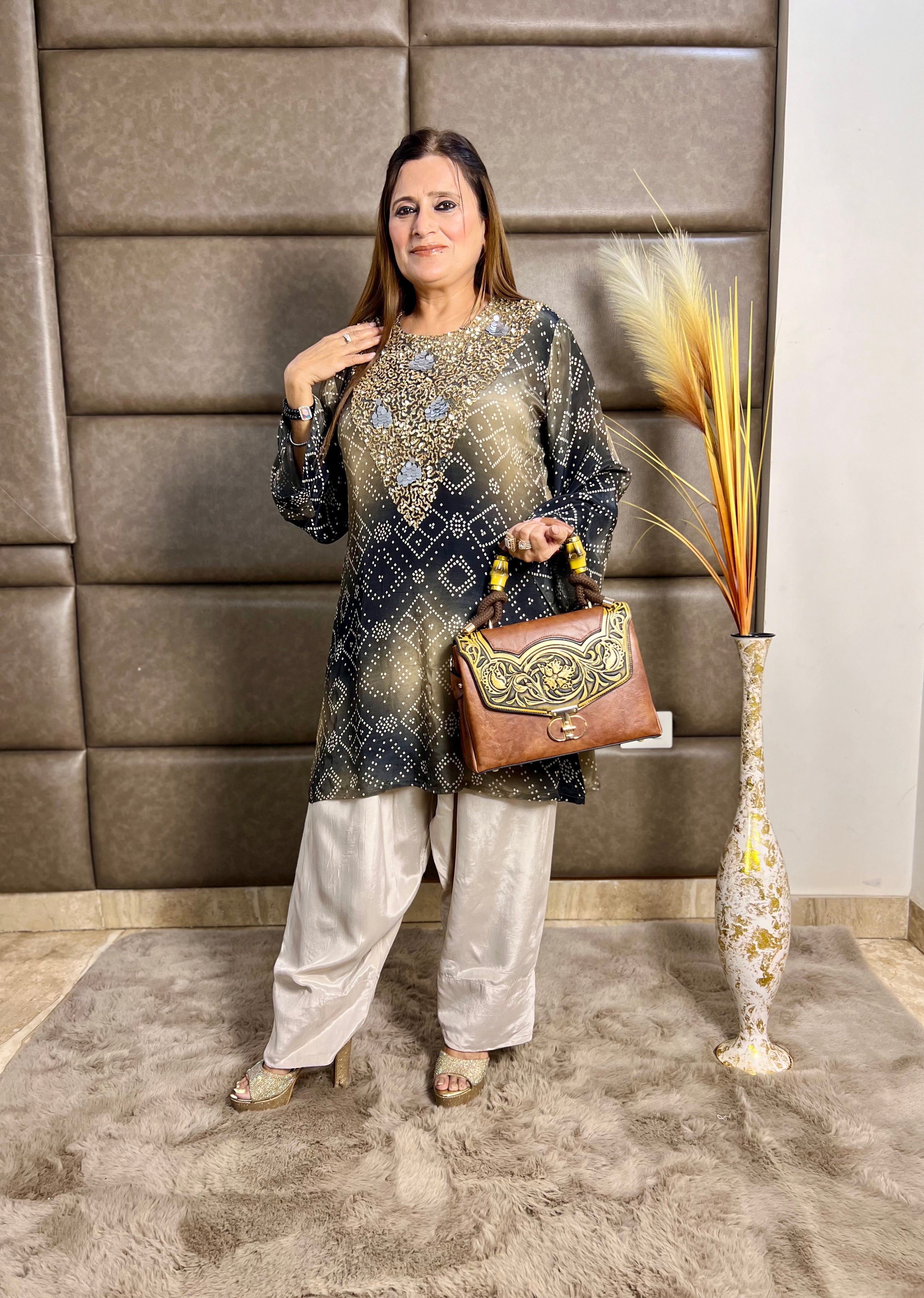 The Bandhani Glow