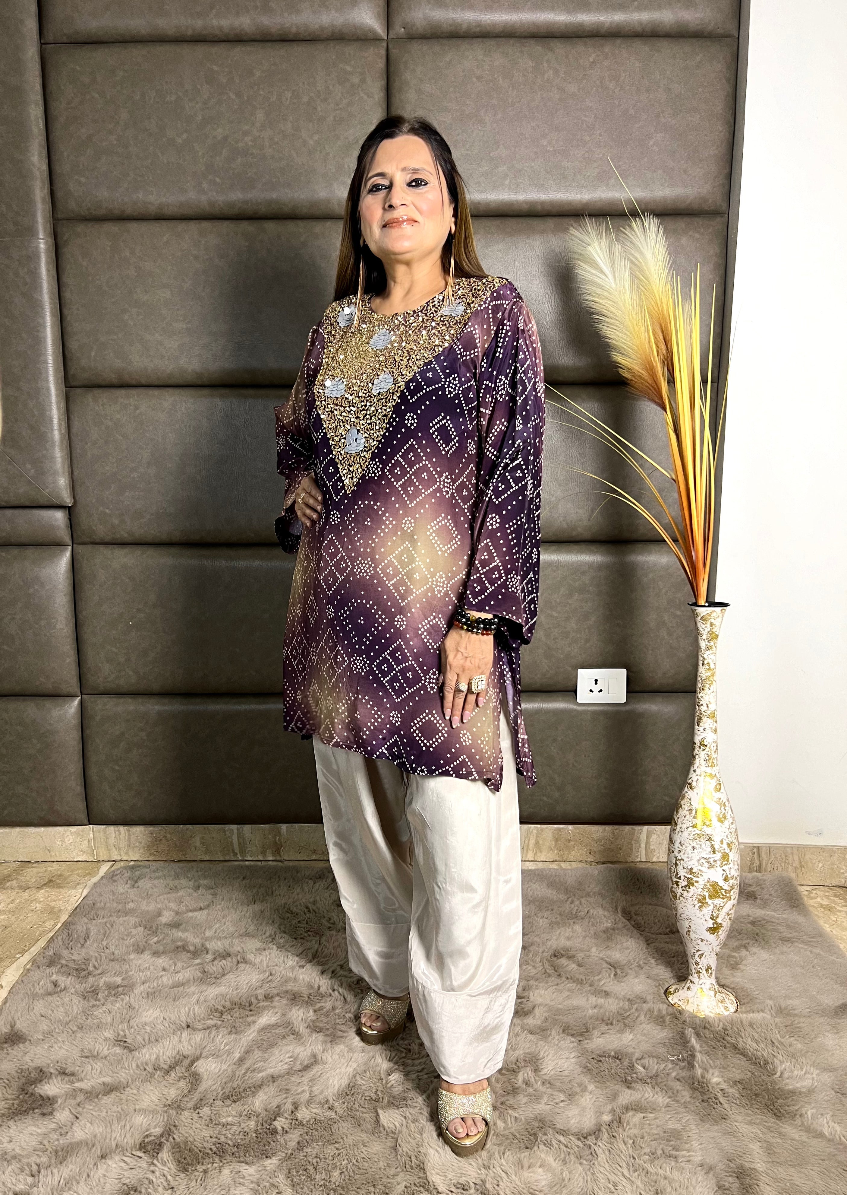 The Bandhani Glow