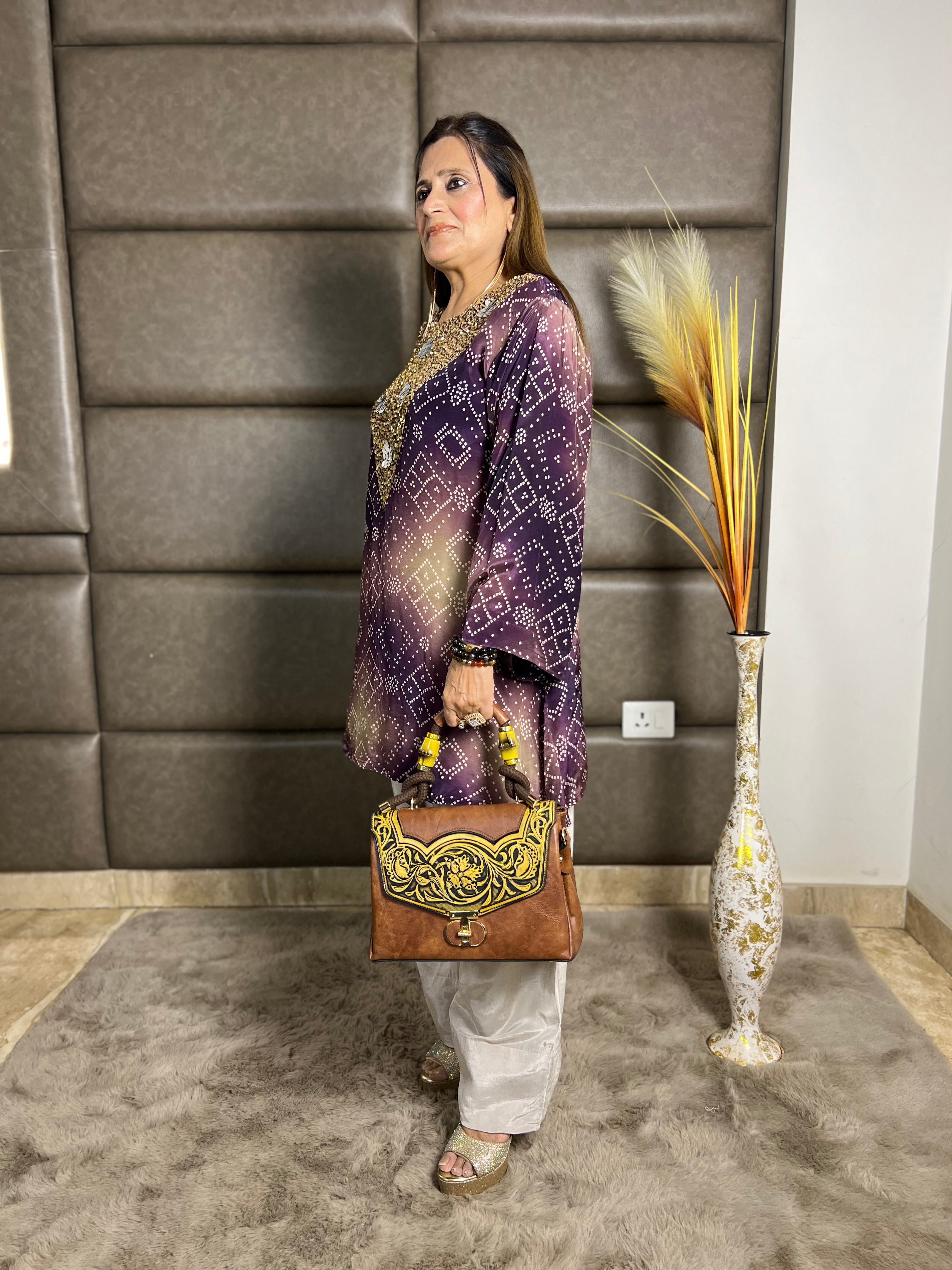 The Bandhani Glow