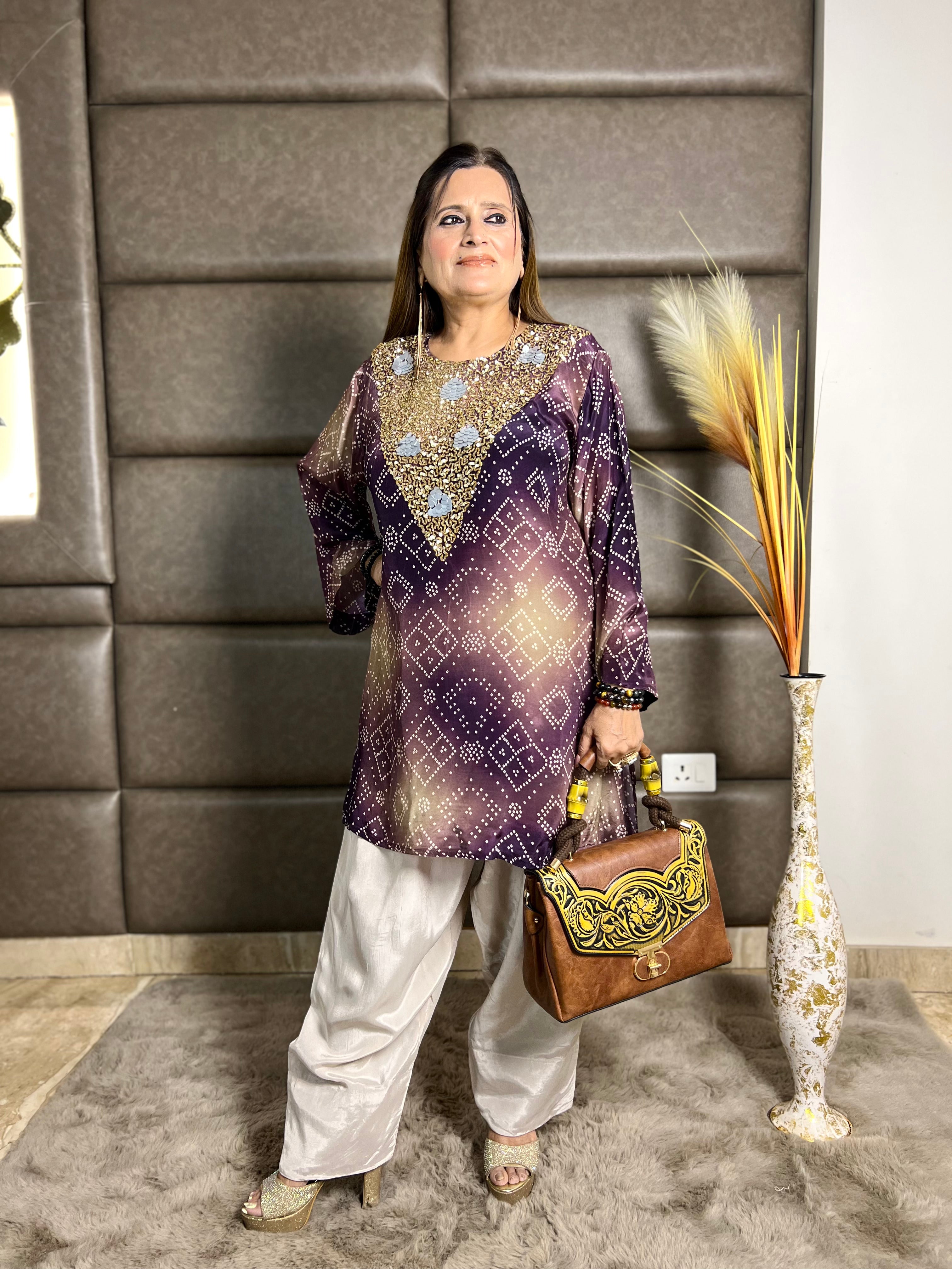 The Bandhani Glow