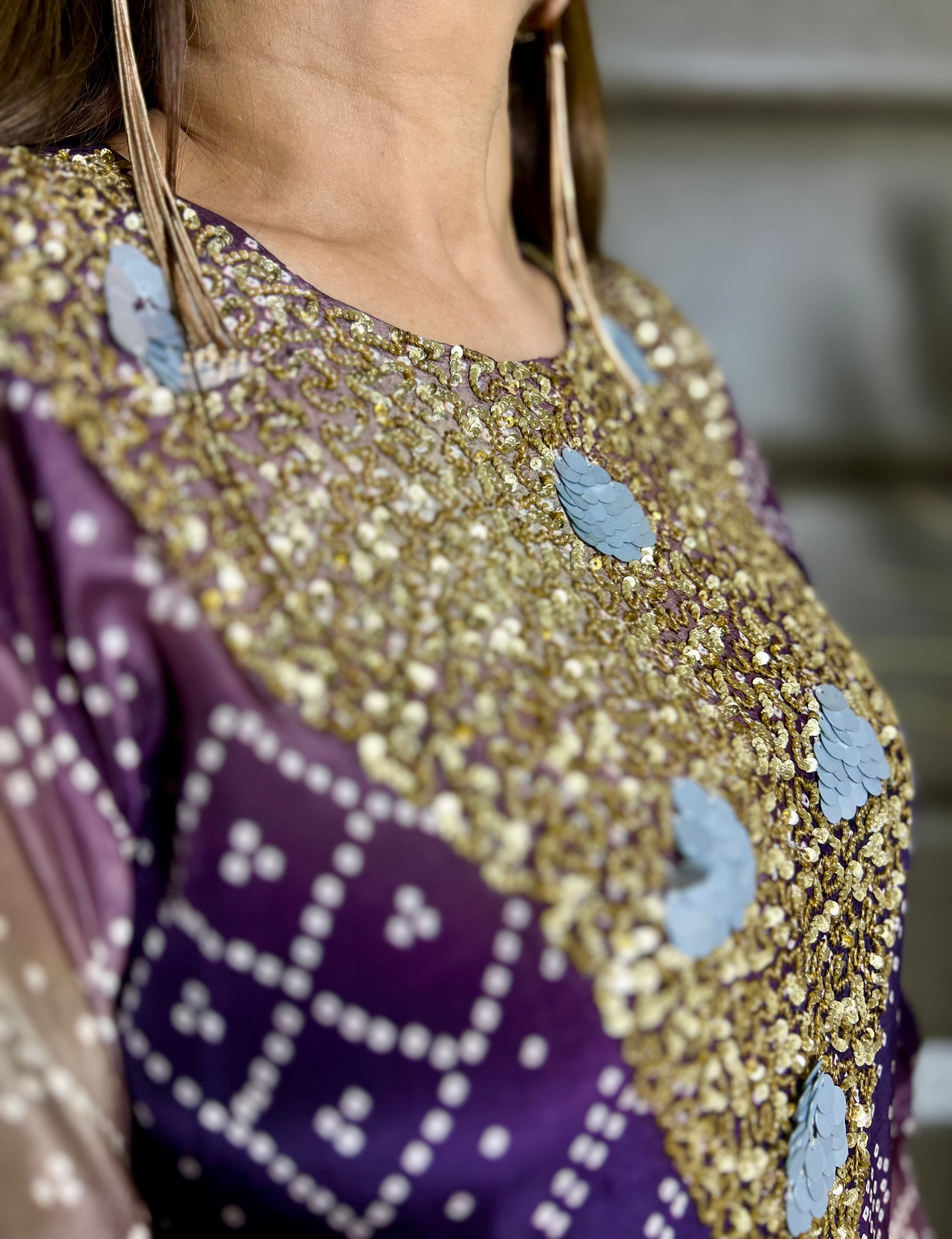 The Bandhani Glow