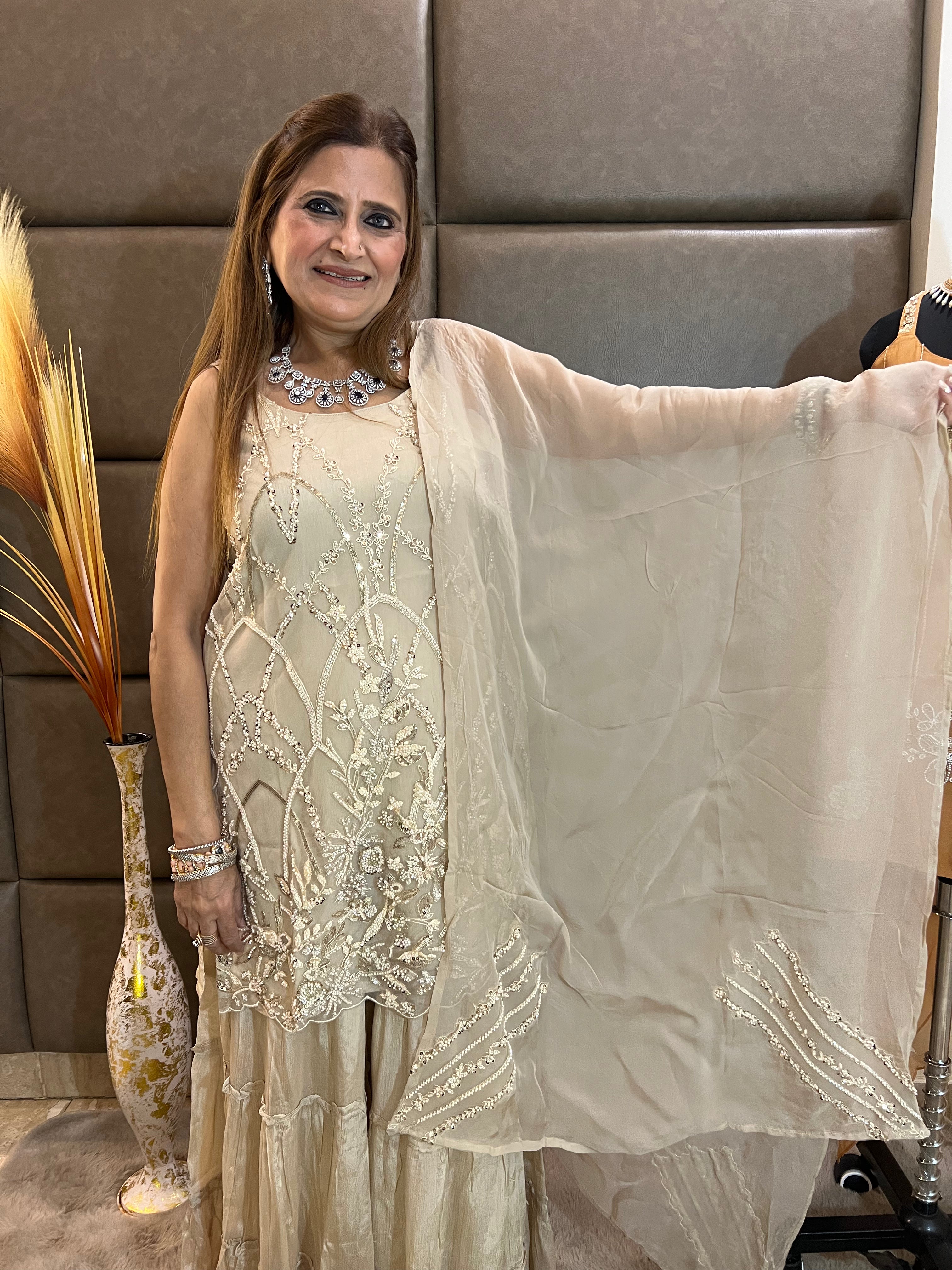 Royal Chinon sharara suit