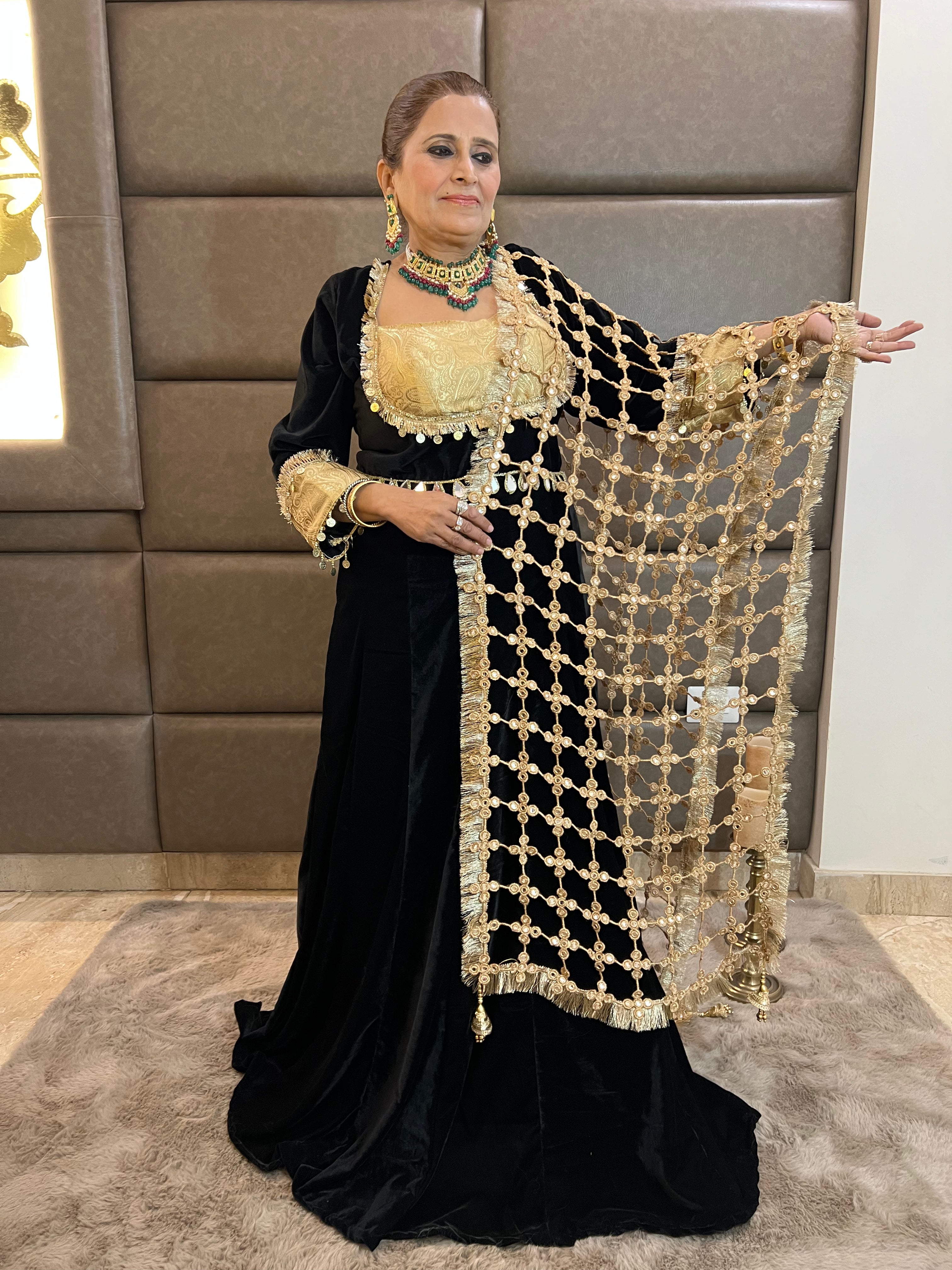 Begum Edit – Velvet Anarkali