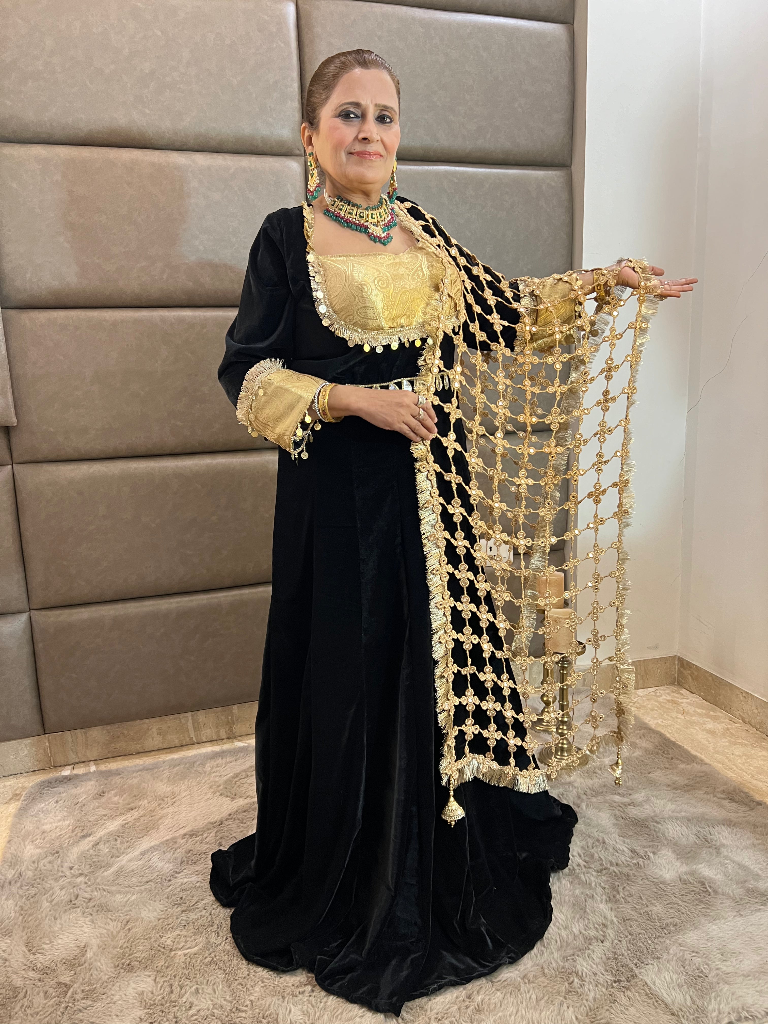 Begum Edit – Velvet Anarkali