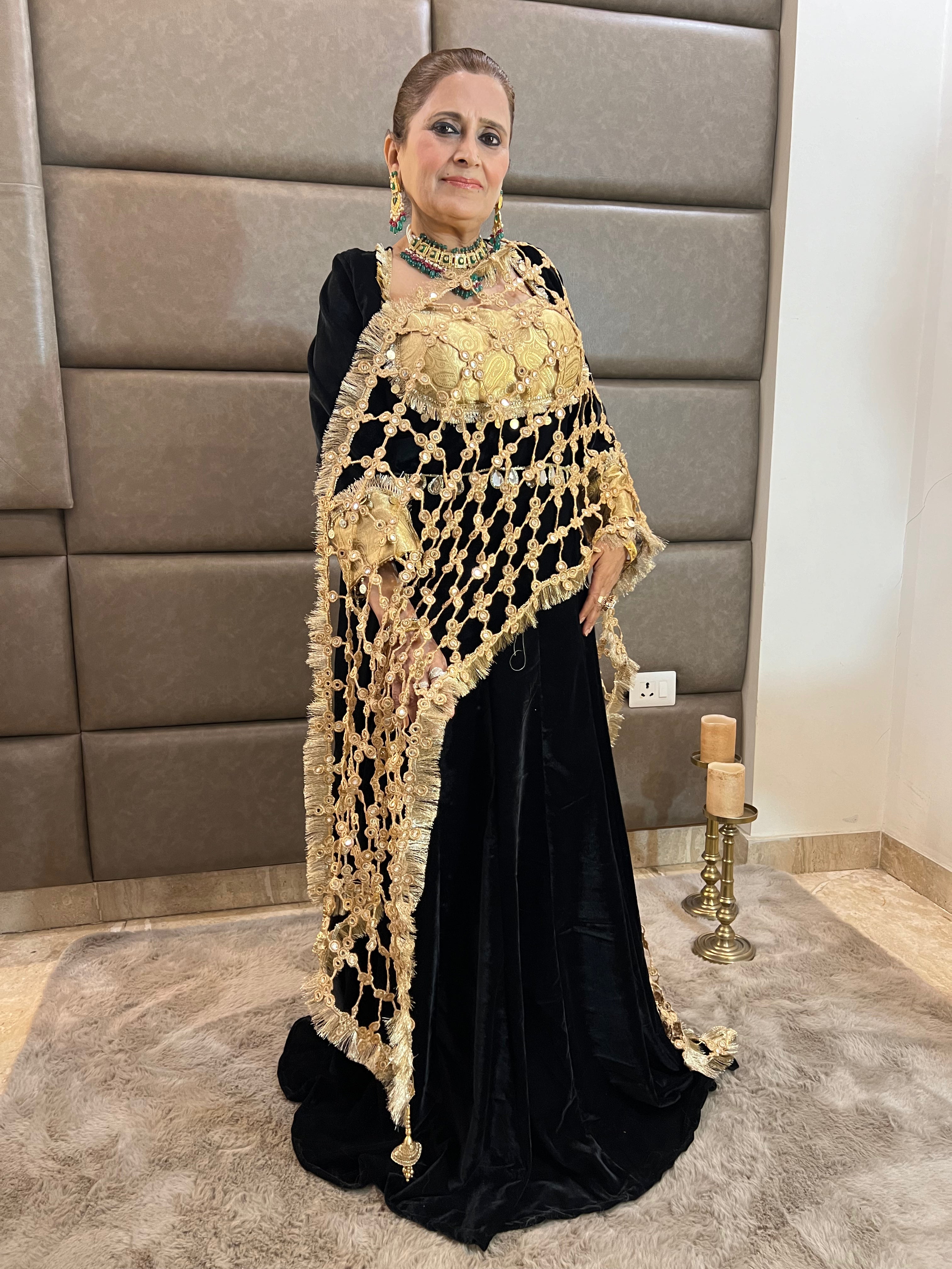 Begum Edit – Velvet Anarkali