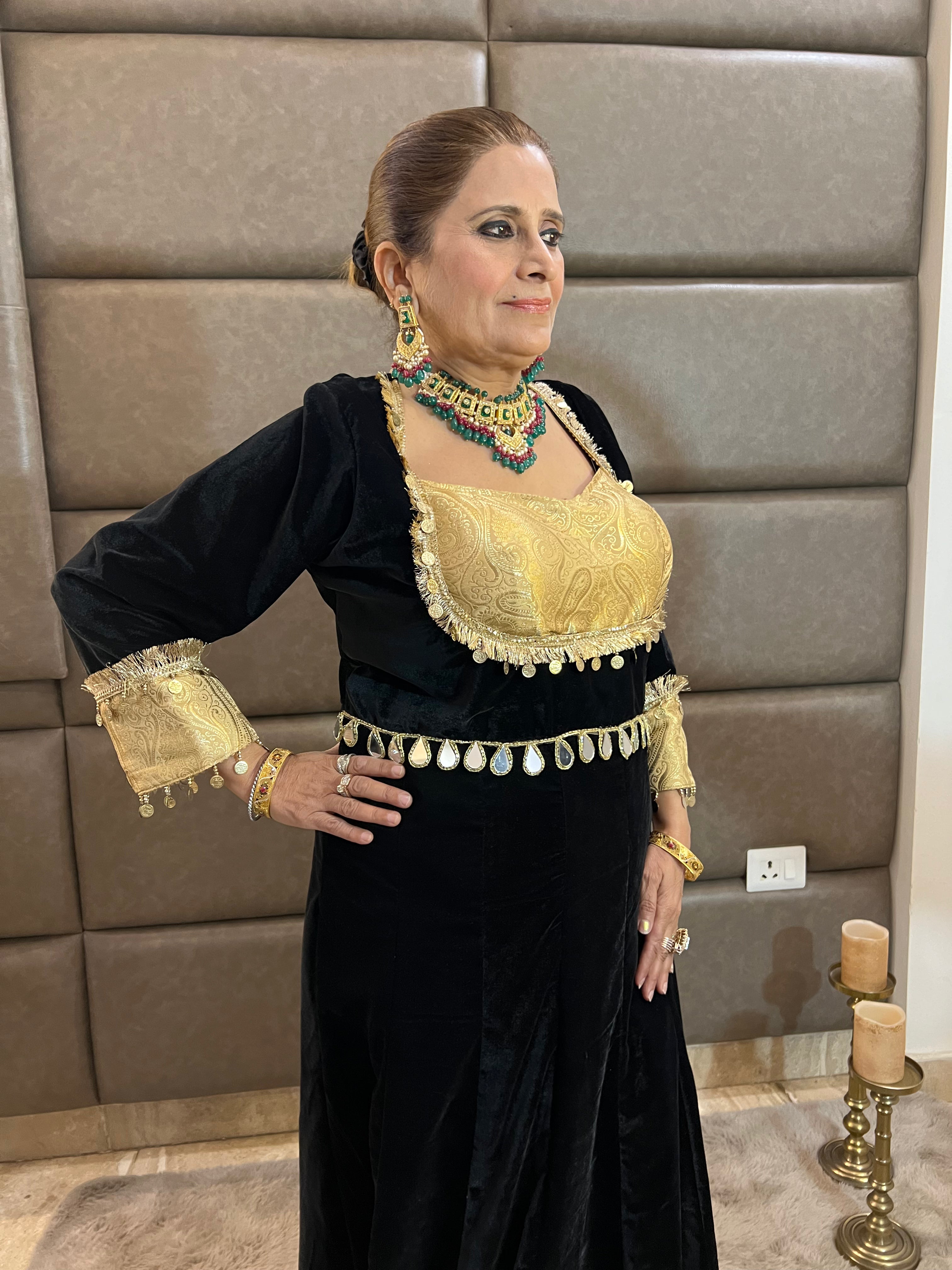 Begum Edit – Velvet Anarkali