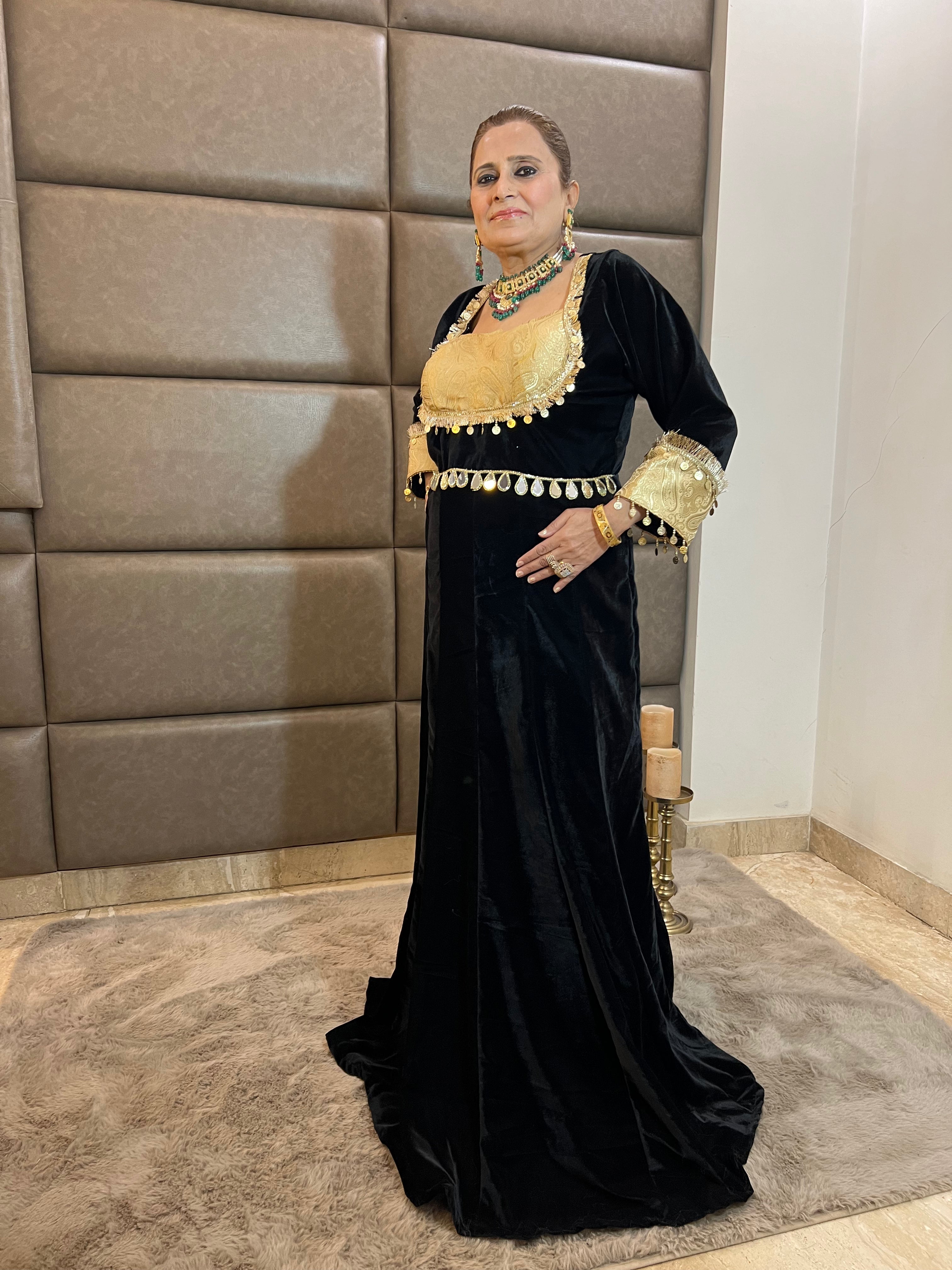 Begum Edit – Velvet Anarkali