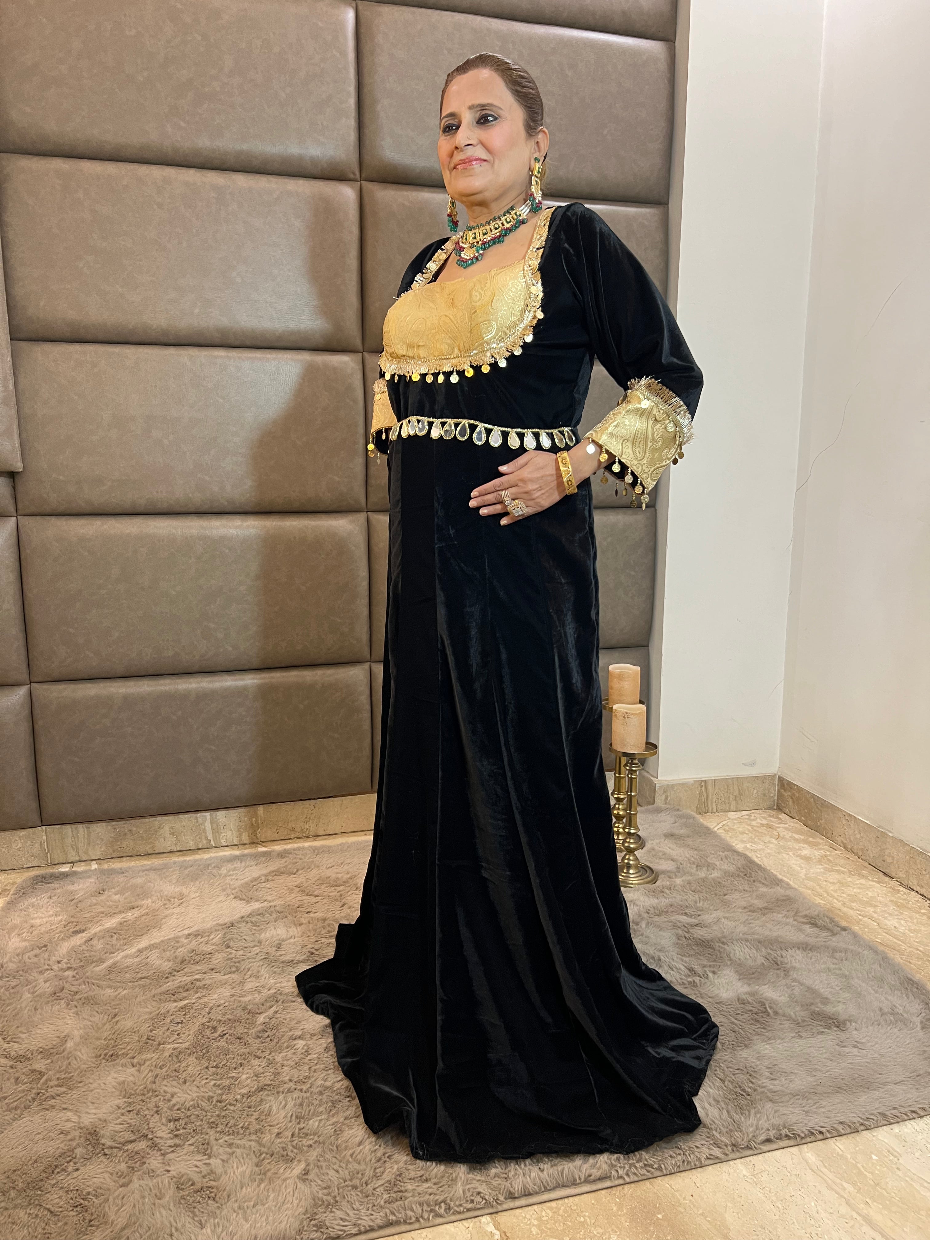 Begum Edit – Velvet Anarkali