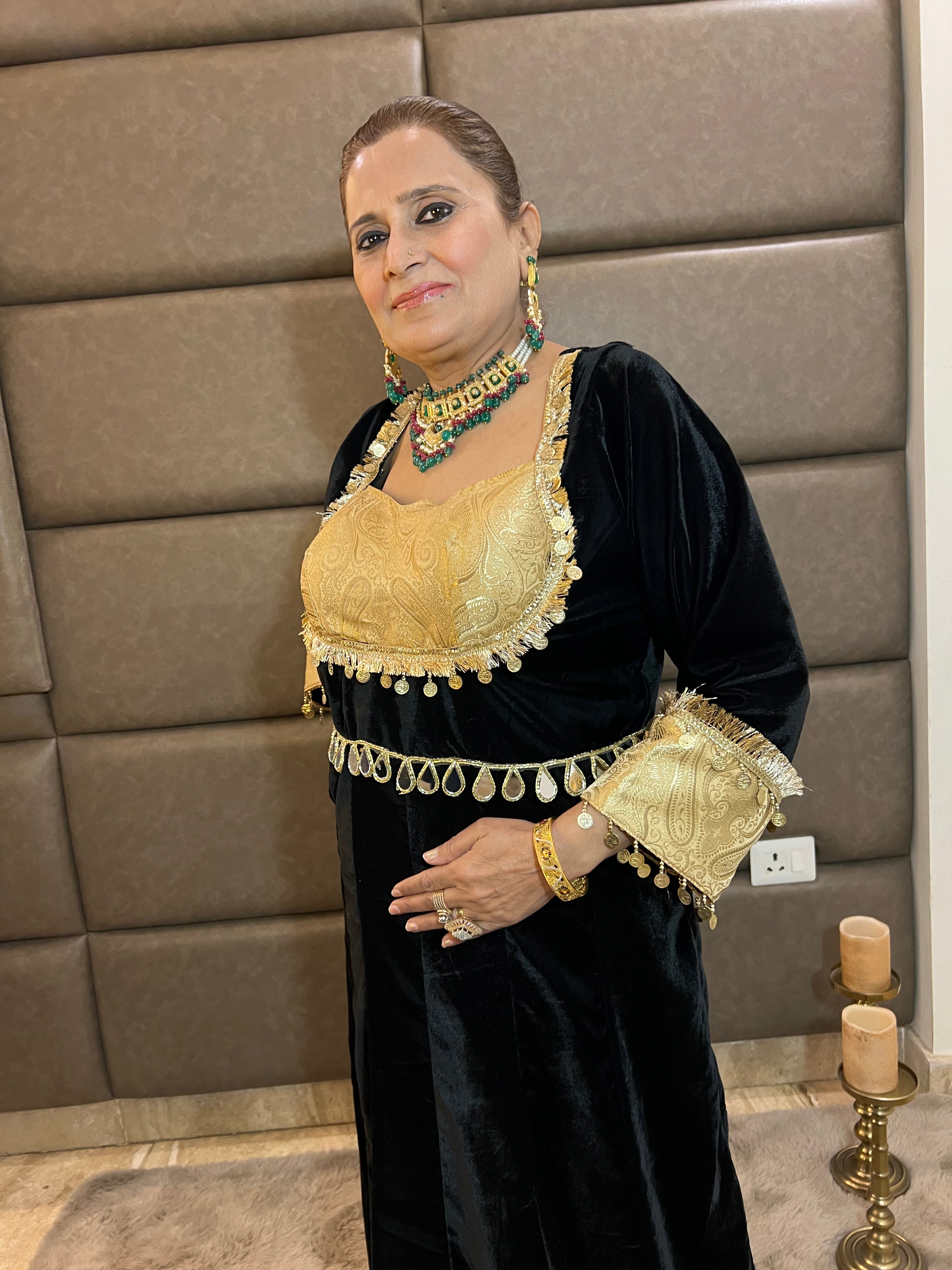 Begum Edit – Velvet Anarkali