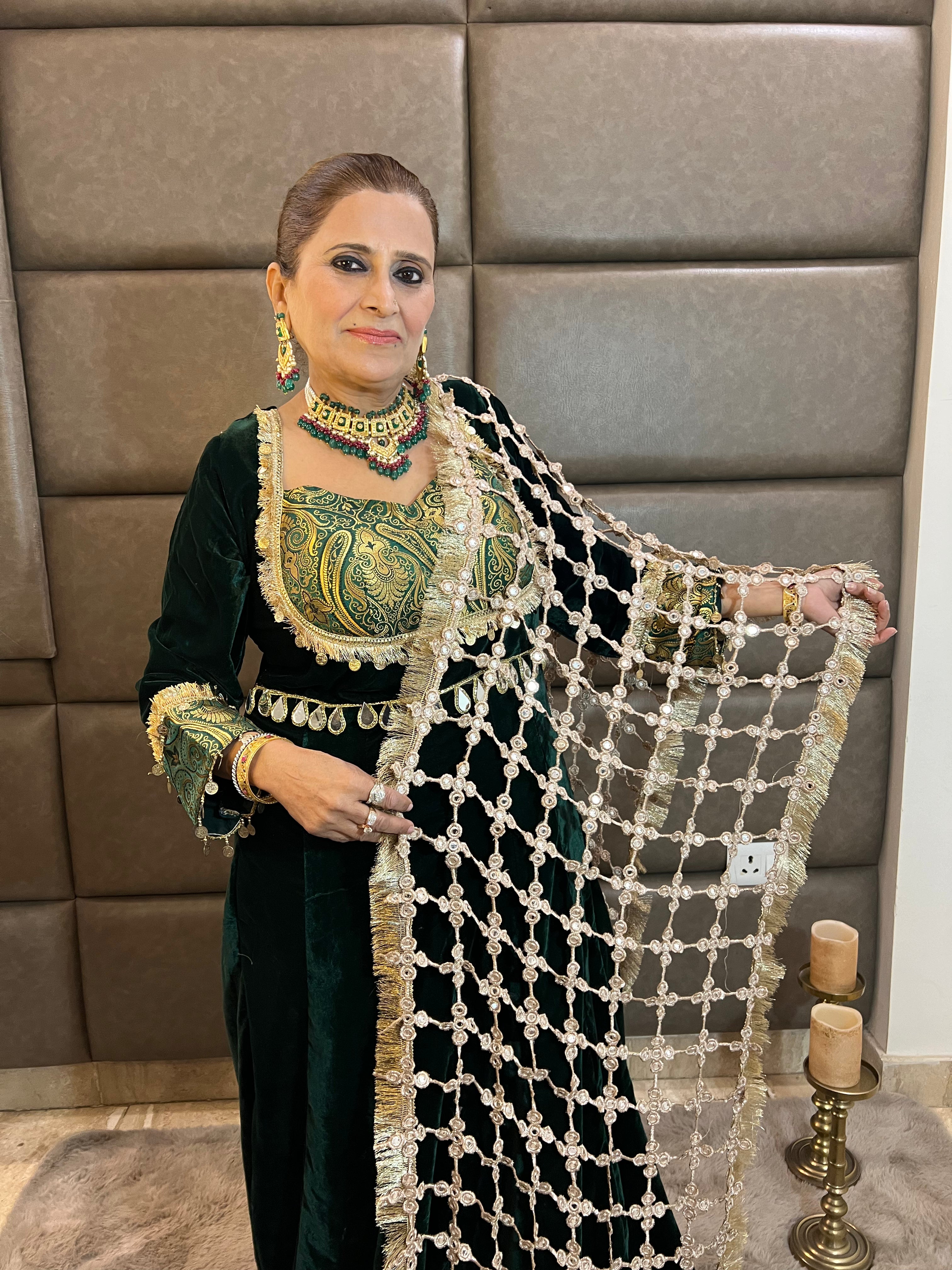 Begum Edit – Velvet Anarkali