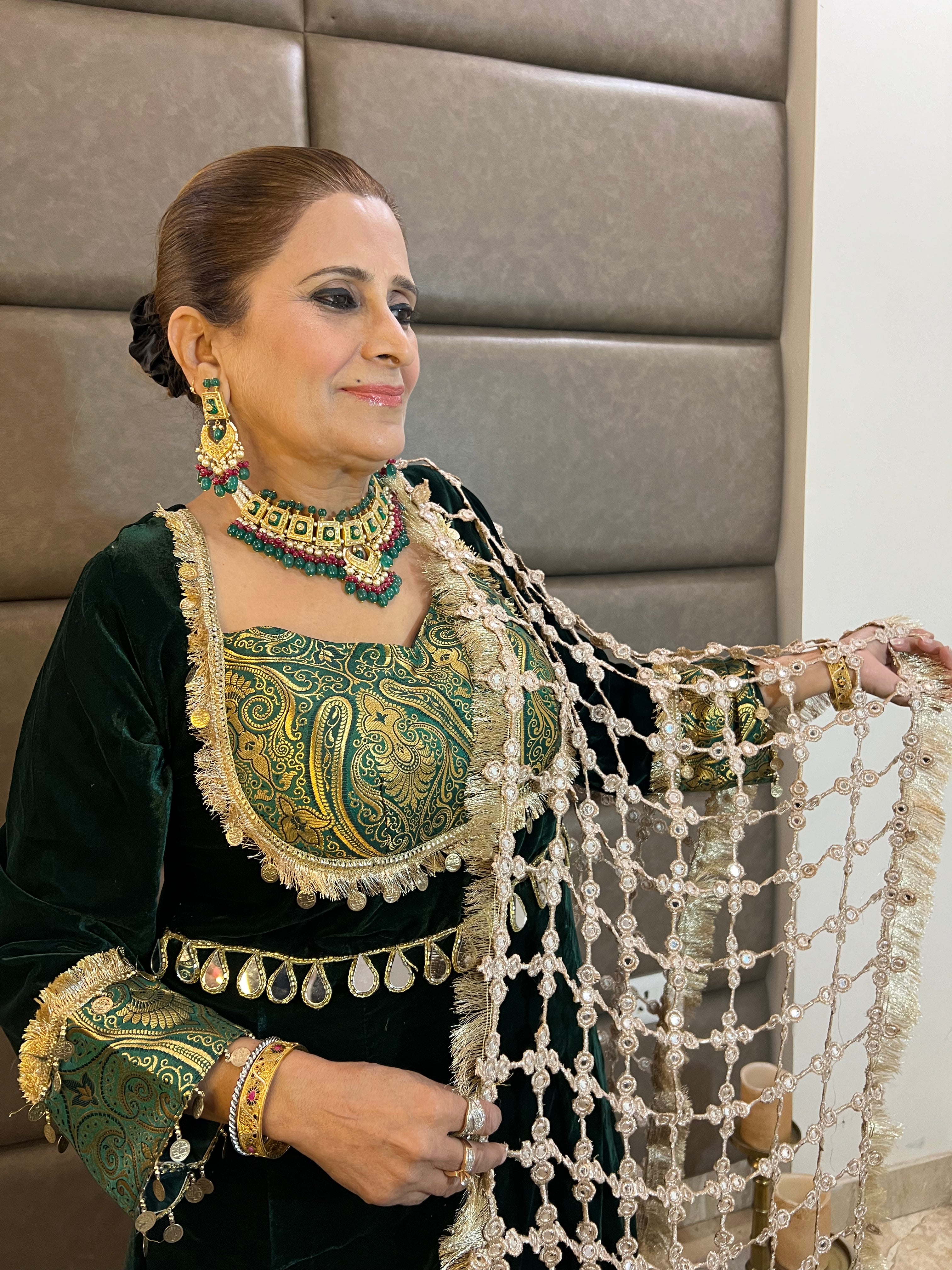 Begum Edit – Velvet Anarkali