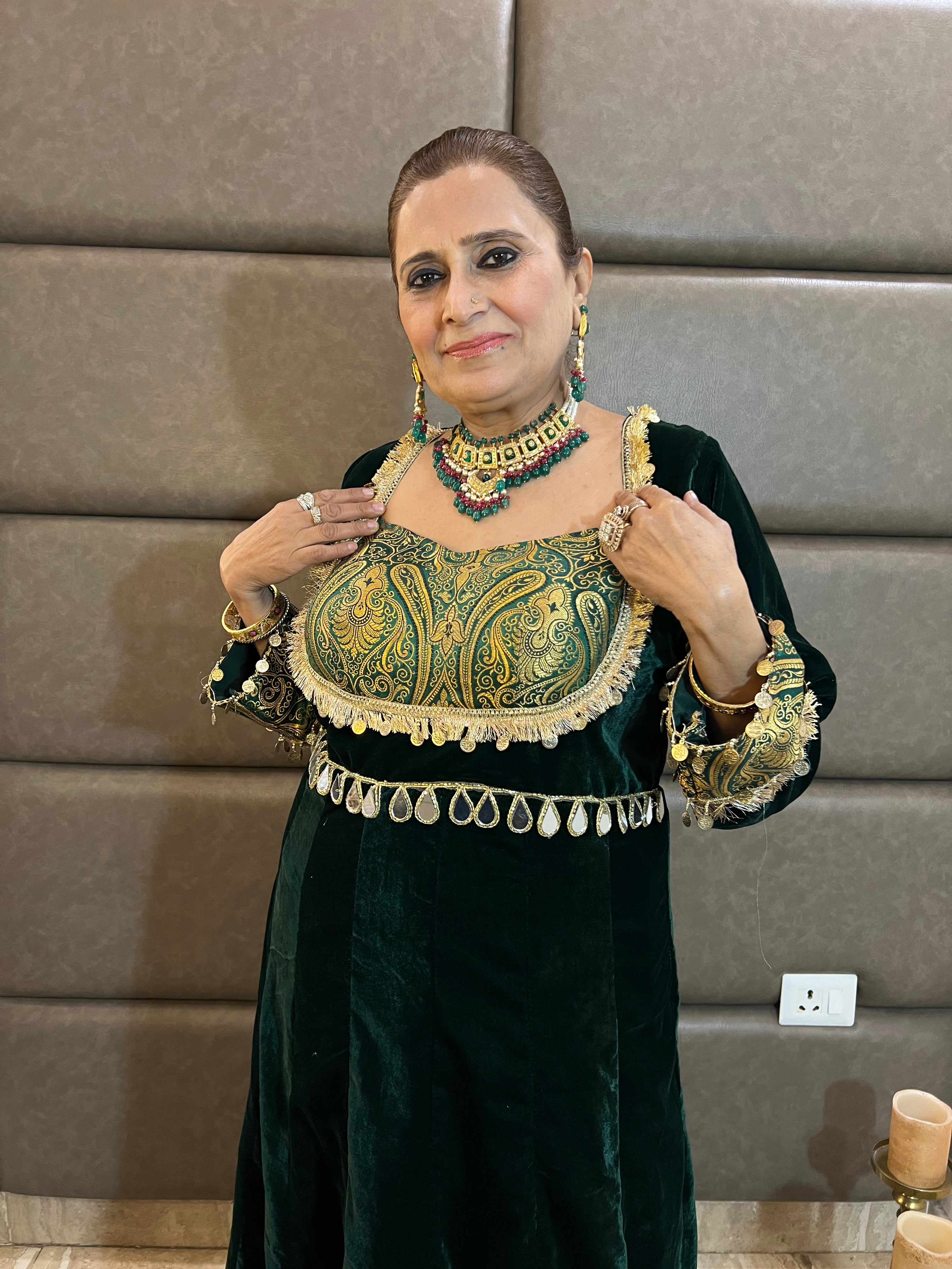 Begum Edit – Velvet Anarkali