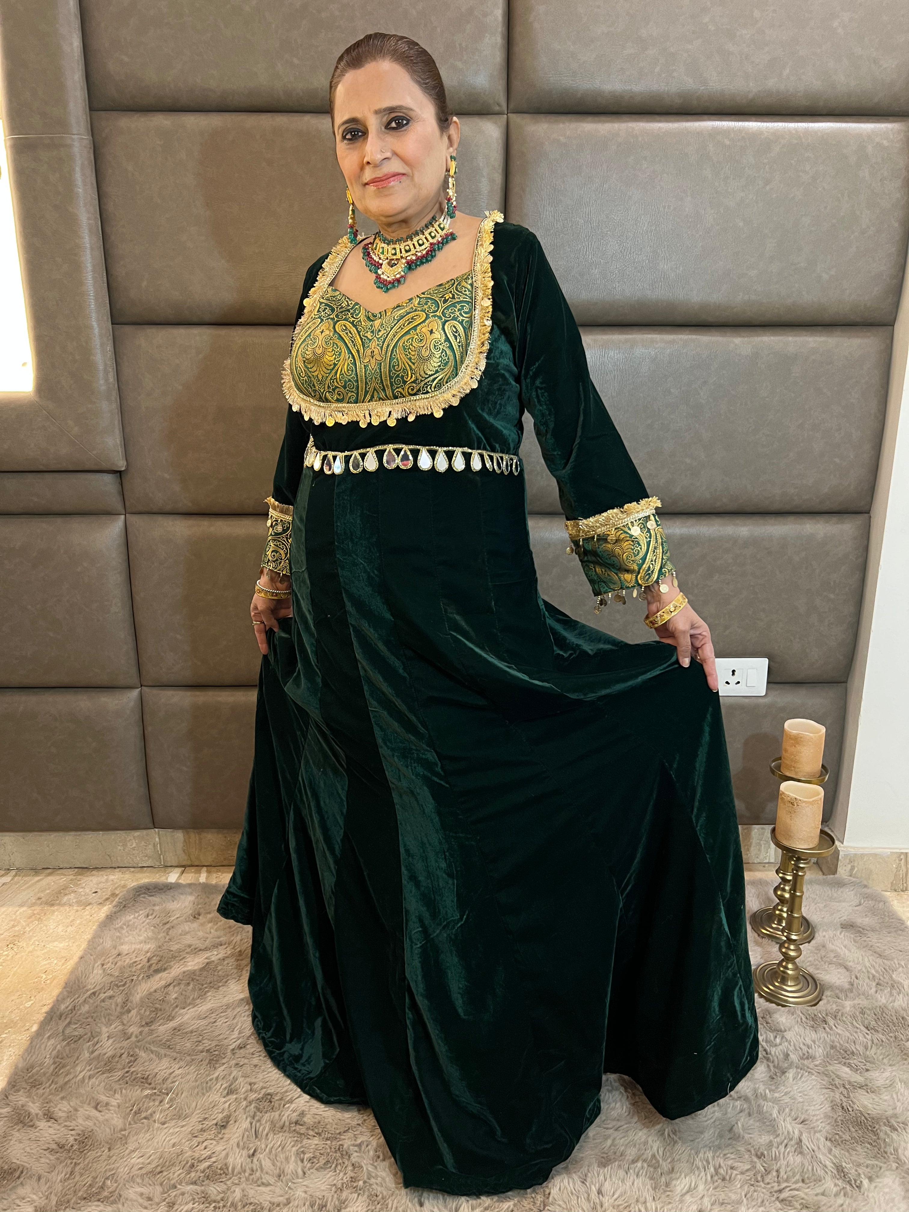 Begum Edit – Velvet Anarkali