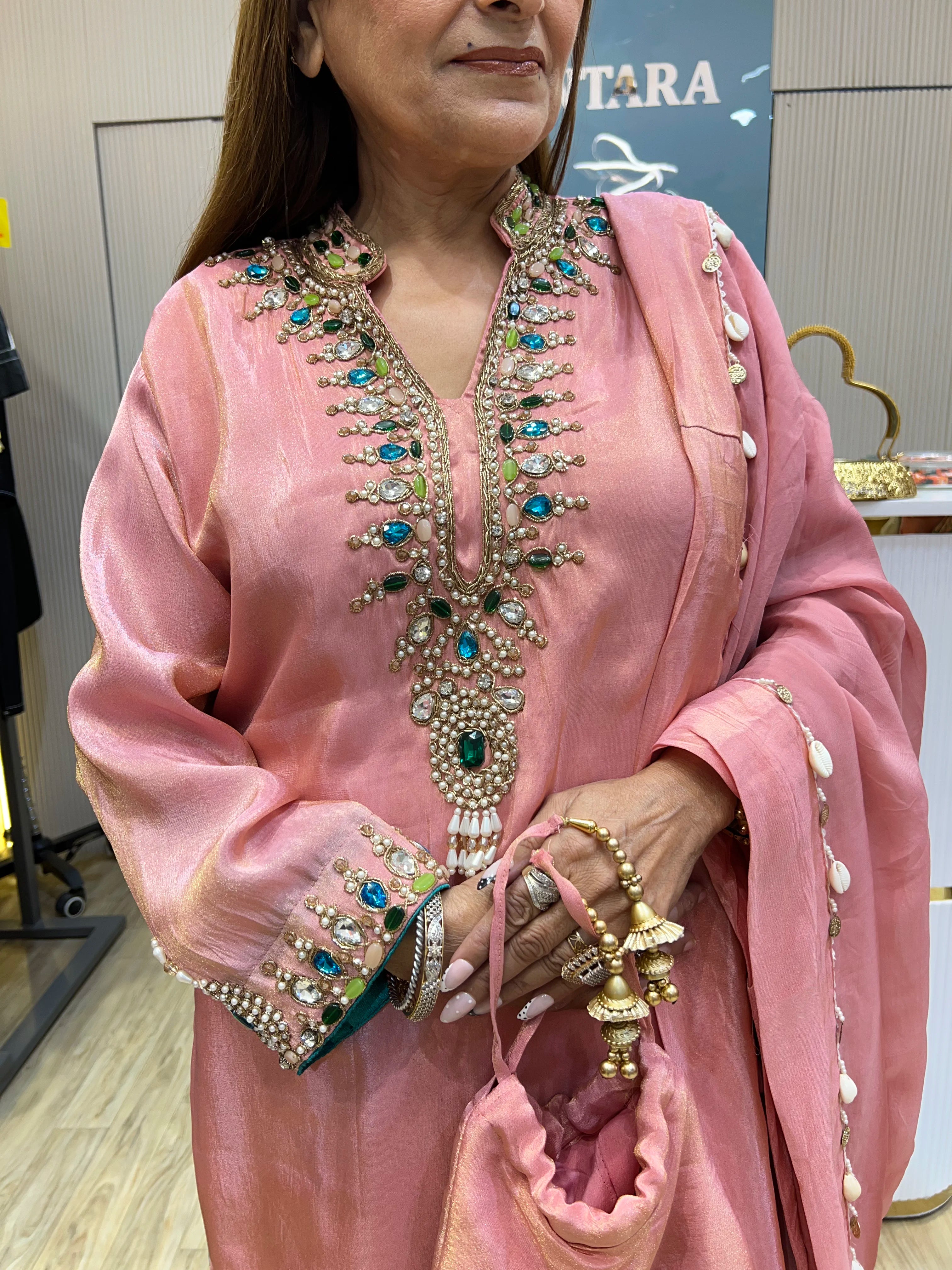 The Jewel Affair – Embellished Luxury Ethnic Suit