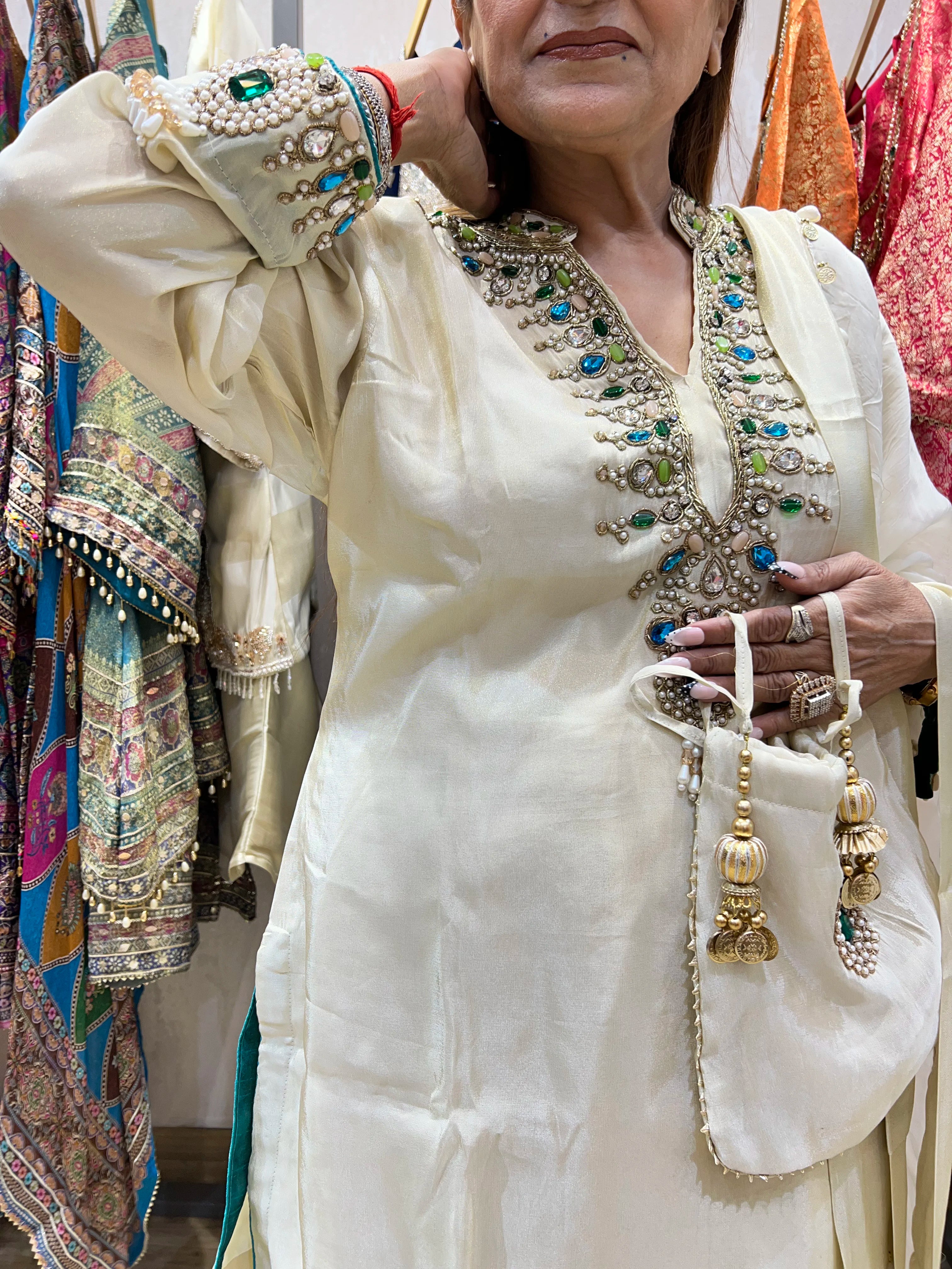 The Jewel Affair – Embellished Luxury Ethnic Suit