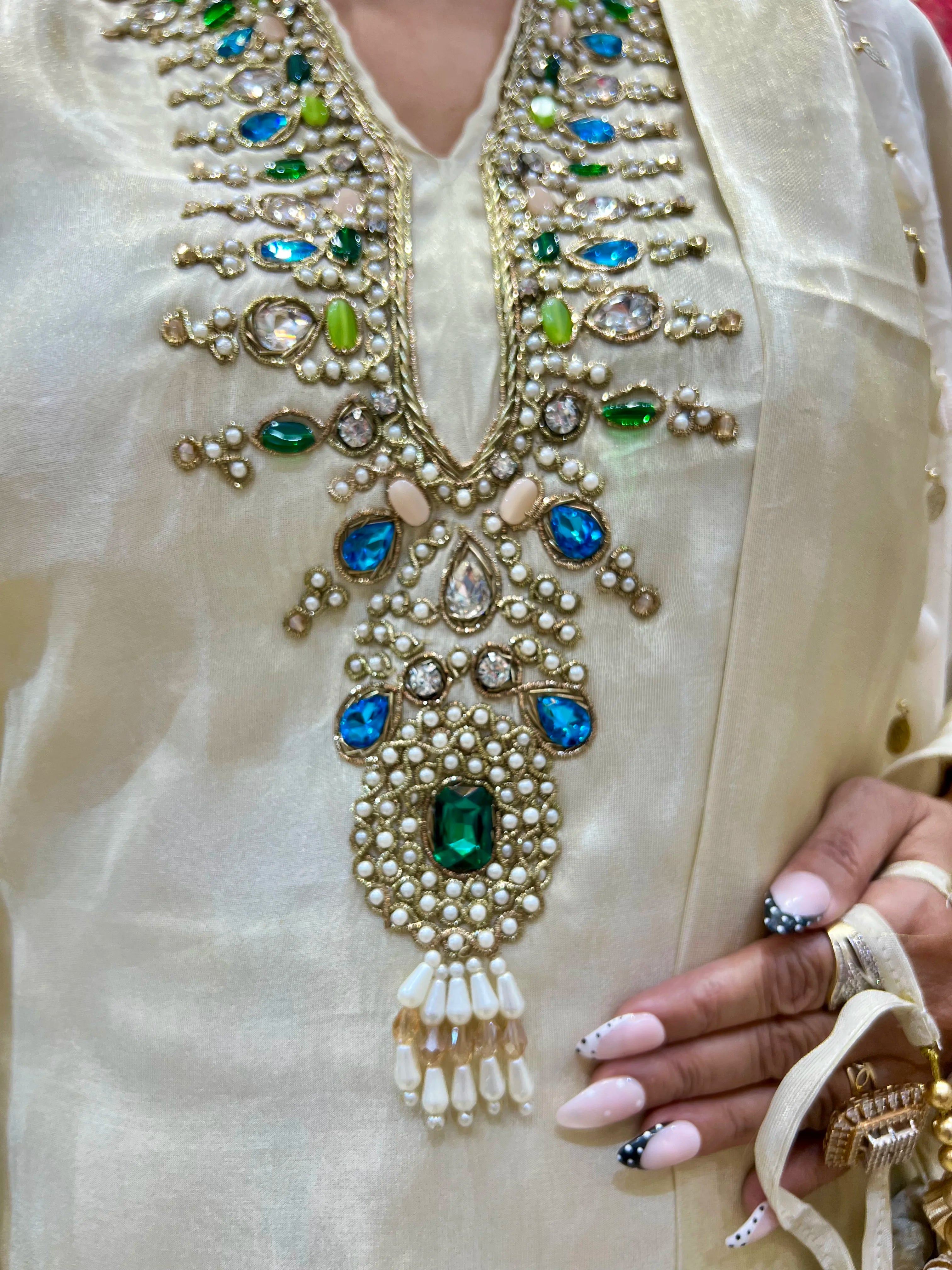 The Jewel Affair – Embellished Luxury Ethnic Suit