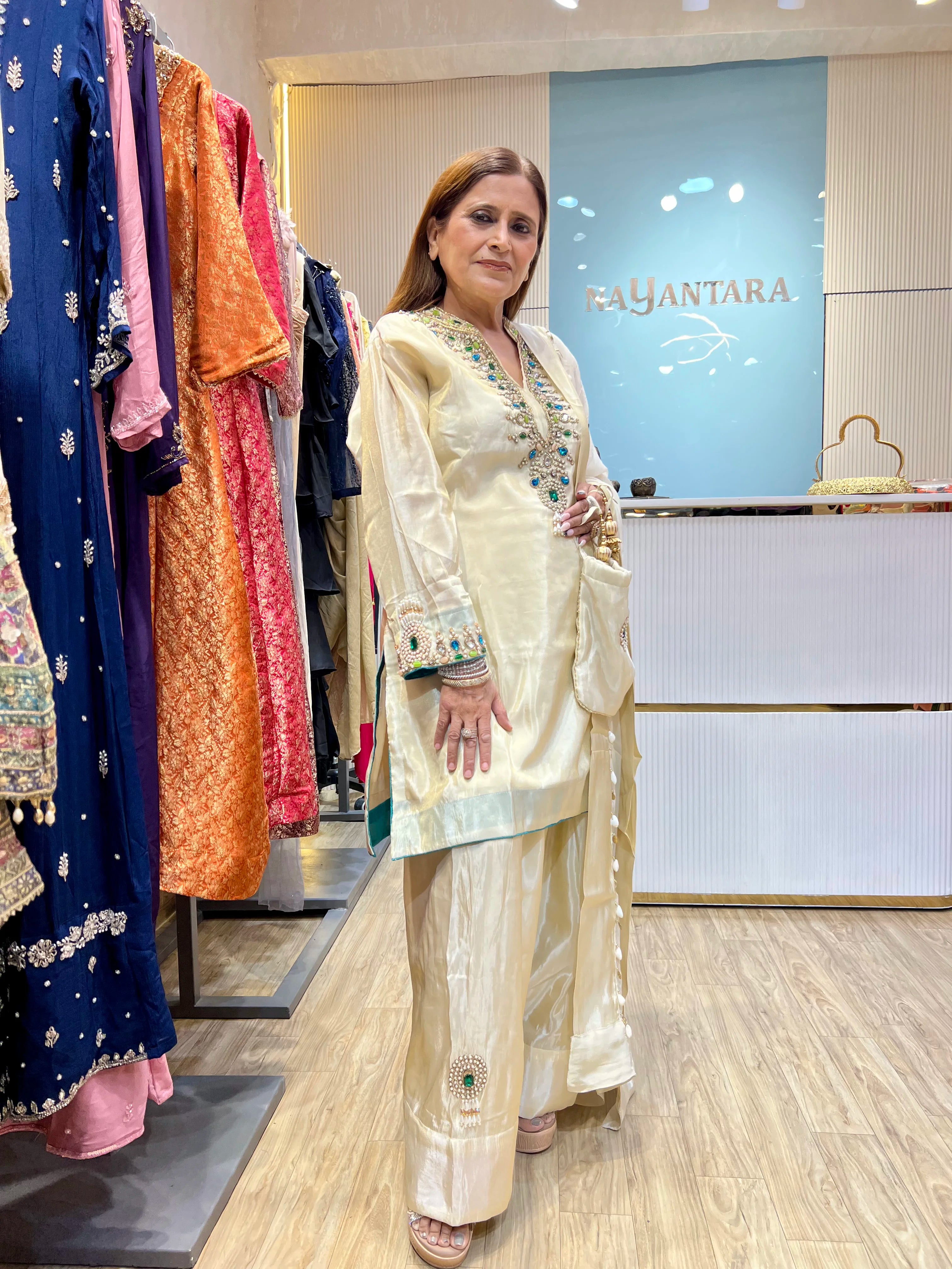 The Jewel Affair – Embellished Luxury Ethnic Suit