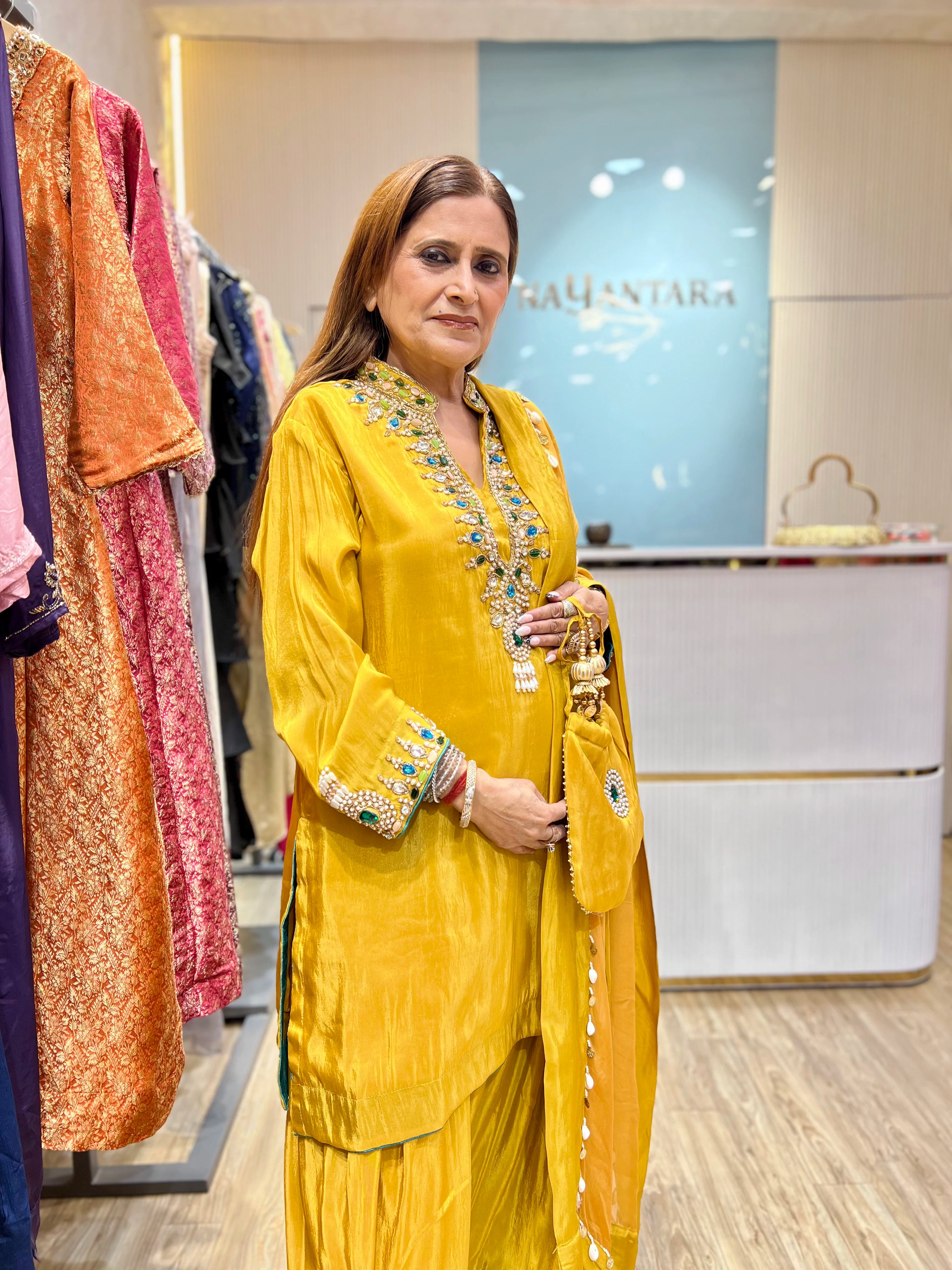 The Jewel Affair – Embellished Luxury Ethnic Suit