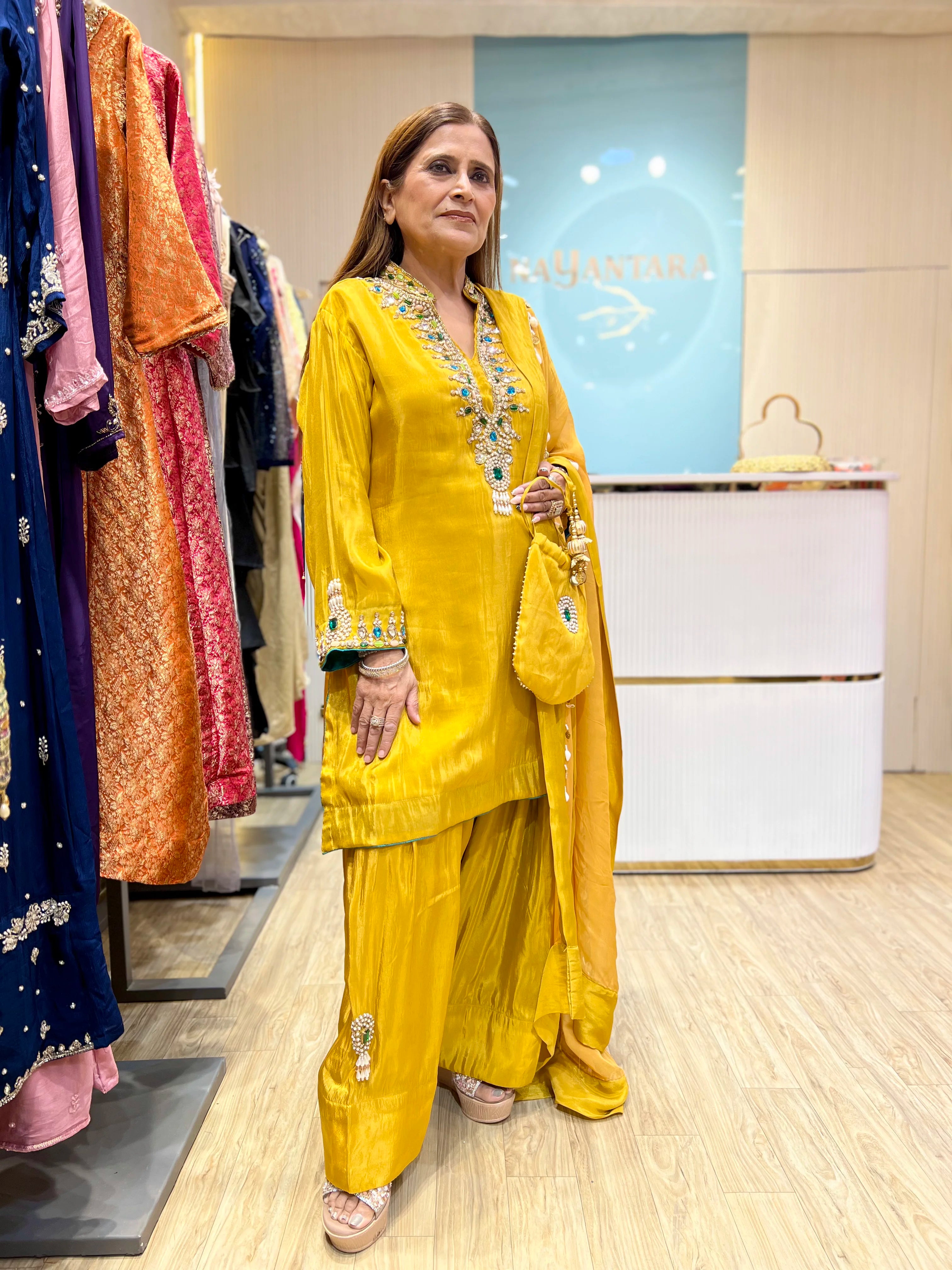 The Jewel Affair – Embellished Luxury Ethnic Suit