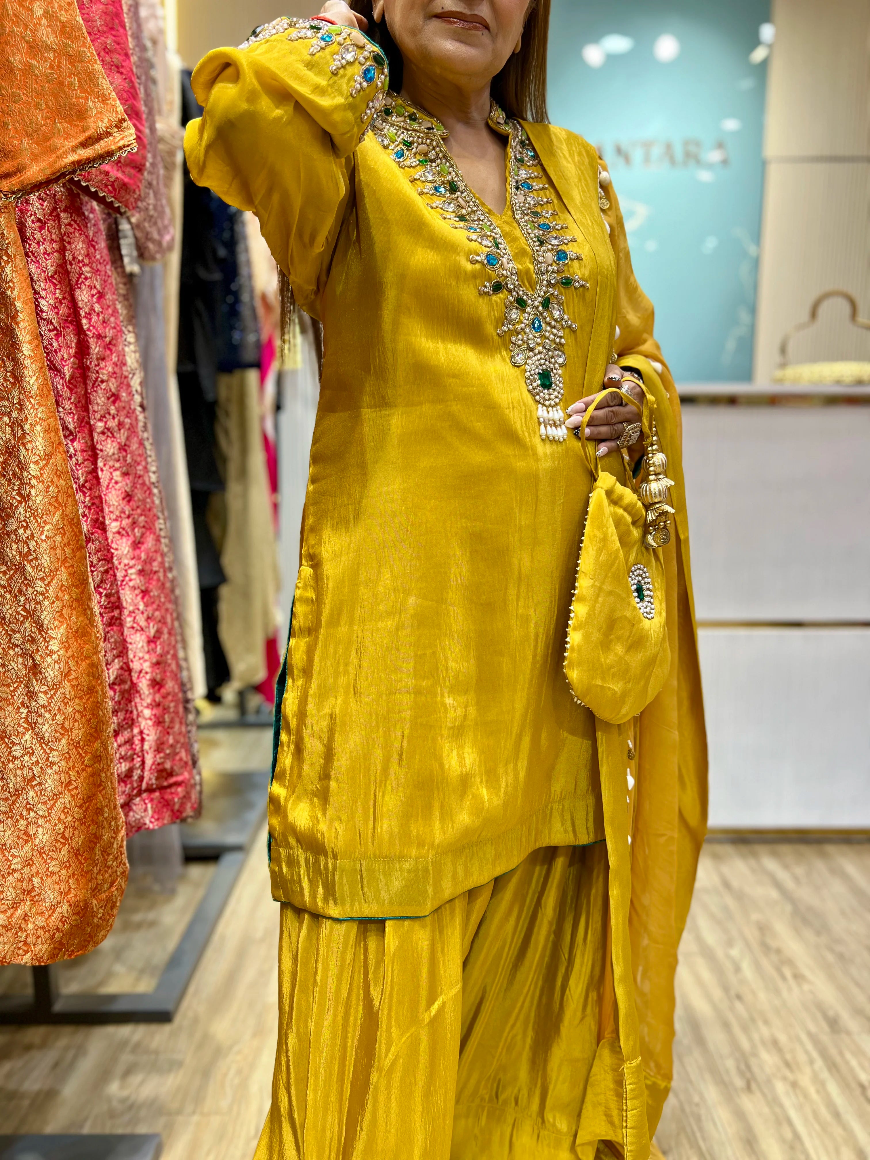 The Jewel Affair – Embellished Luxury Ethnic Suit
