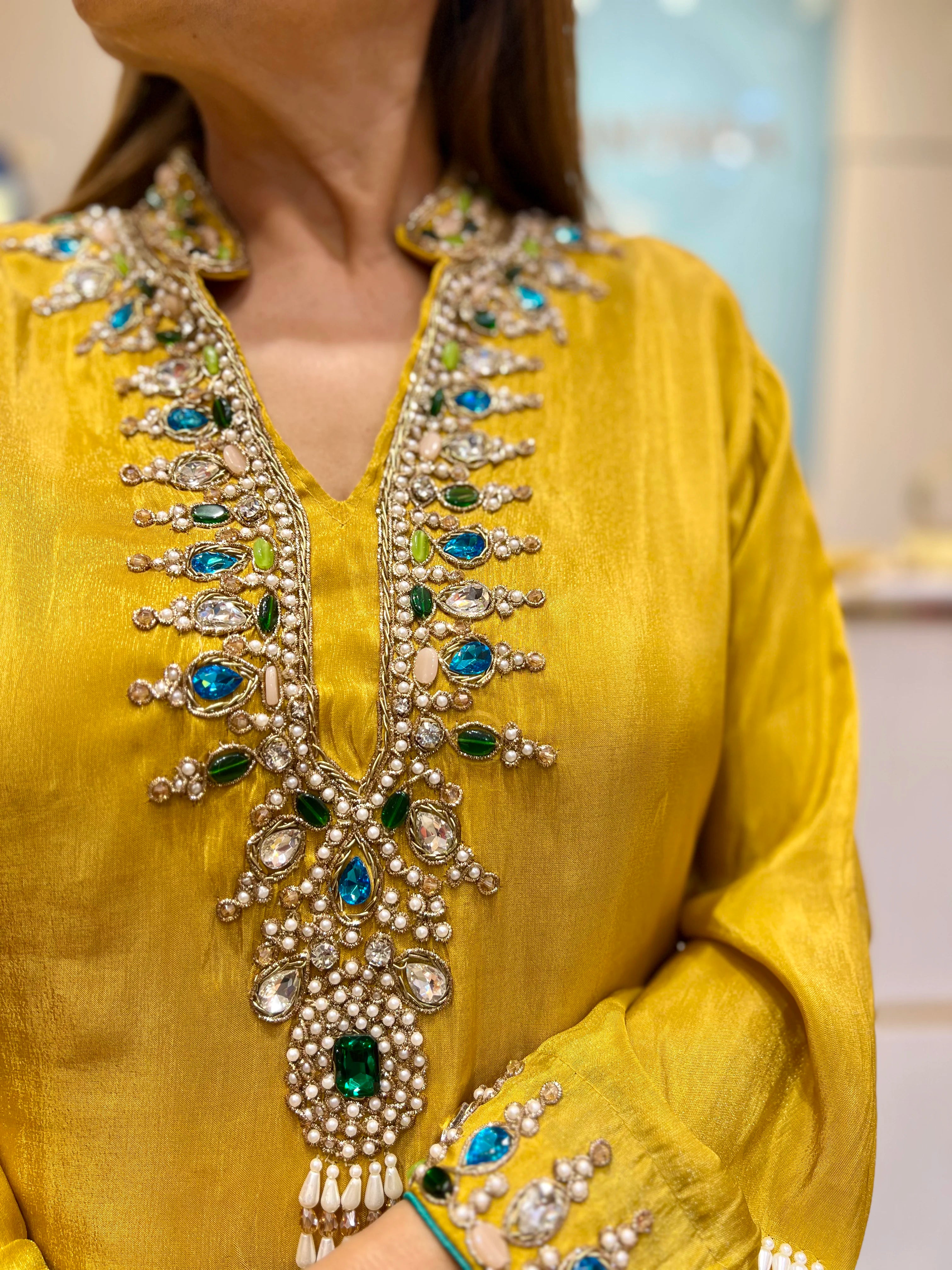 The Jewel Affair – Embellished Luxury Ethnic Suit