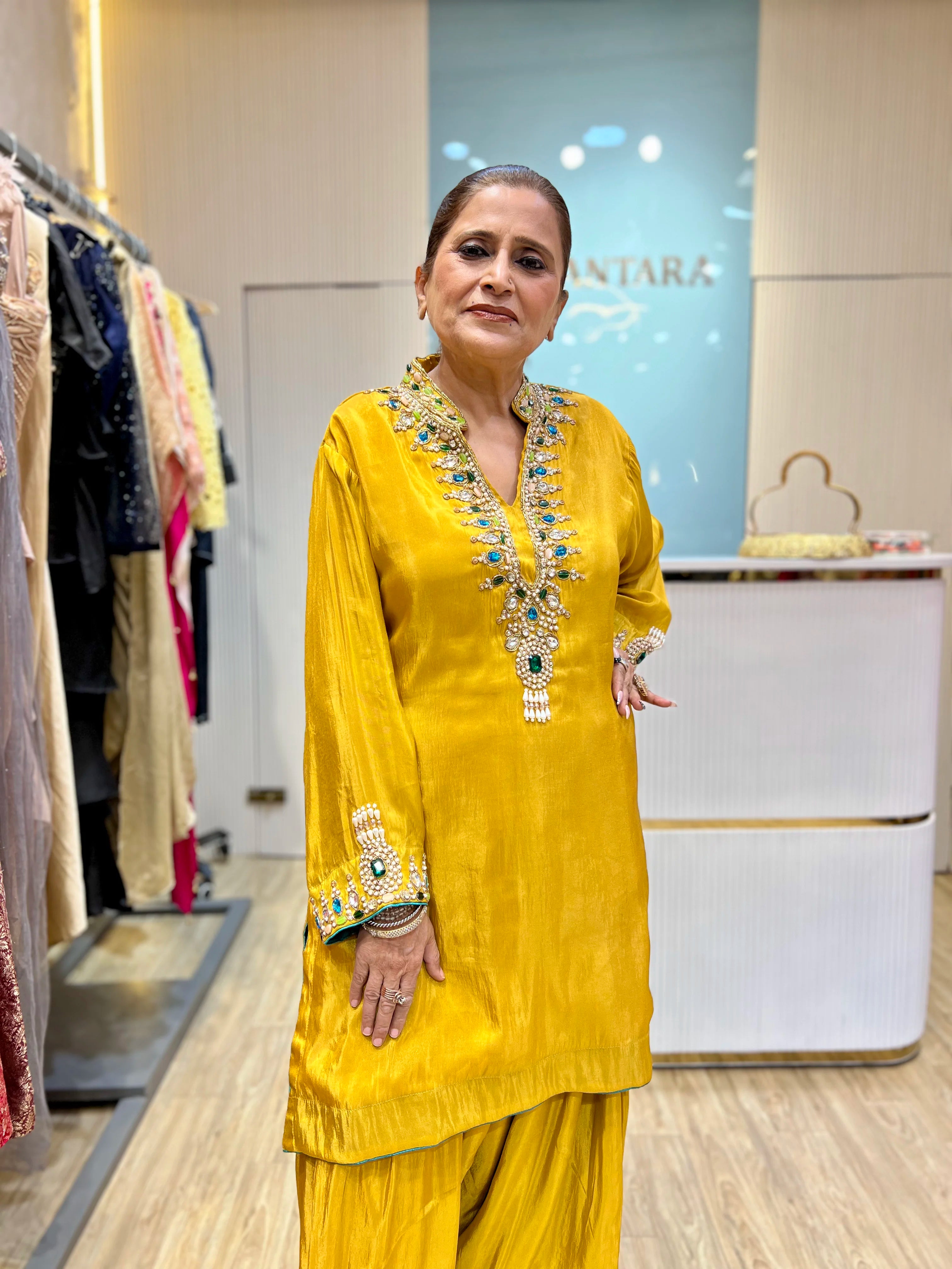 The Jewel Affair – Embellished Luxury Ethnic Suit