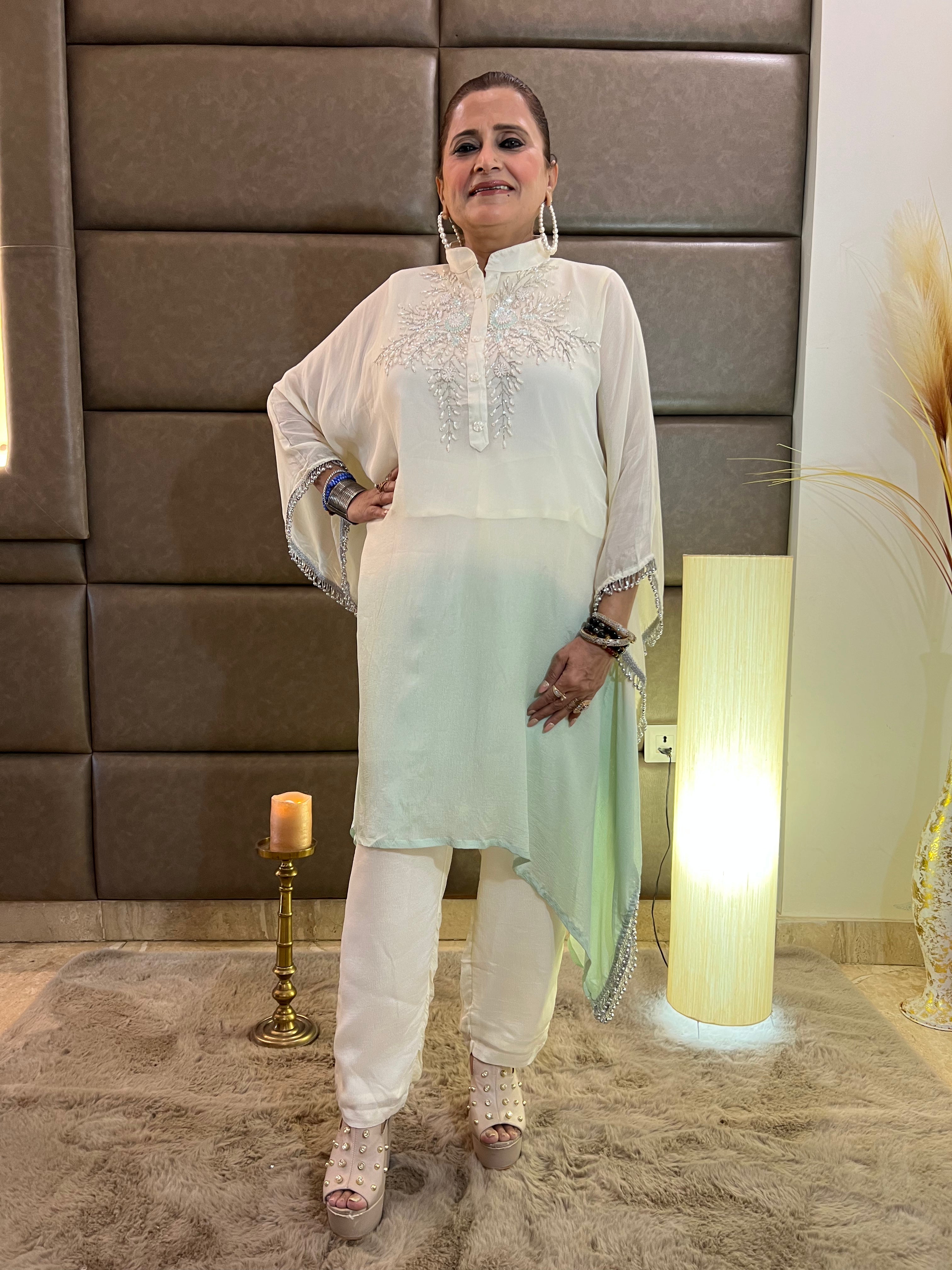 Indowestern Ombre Kaftan