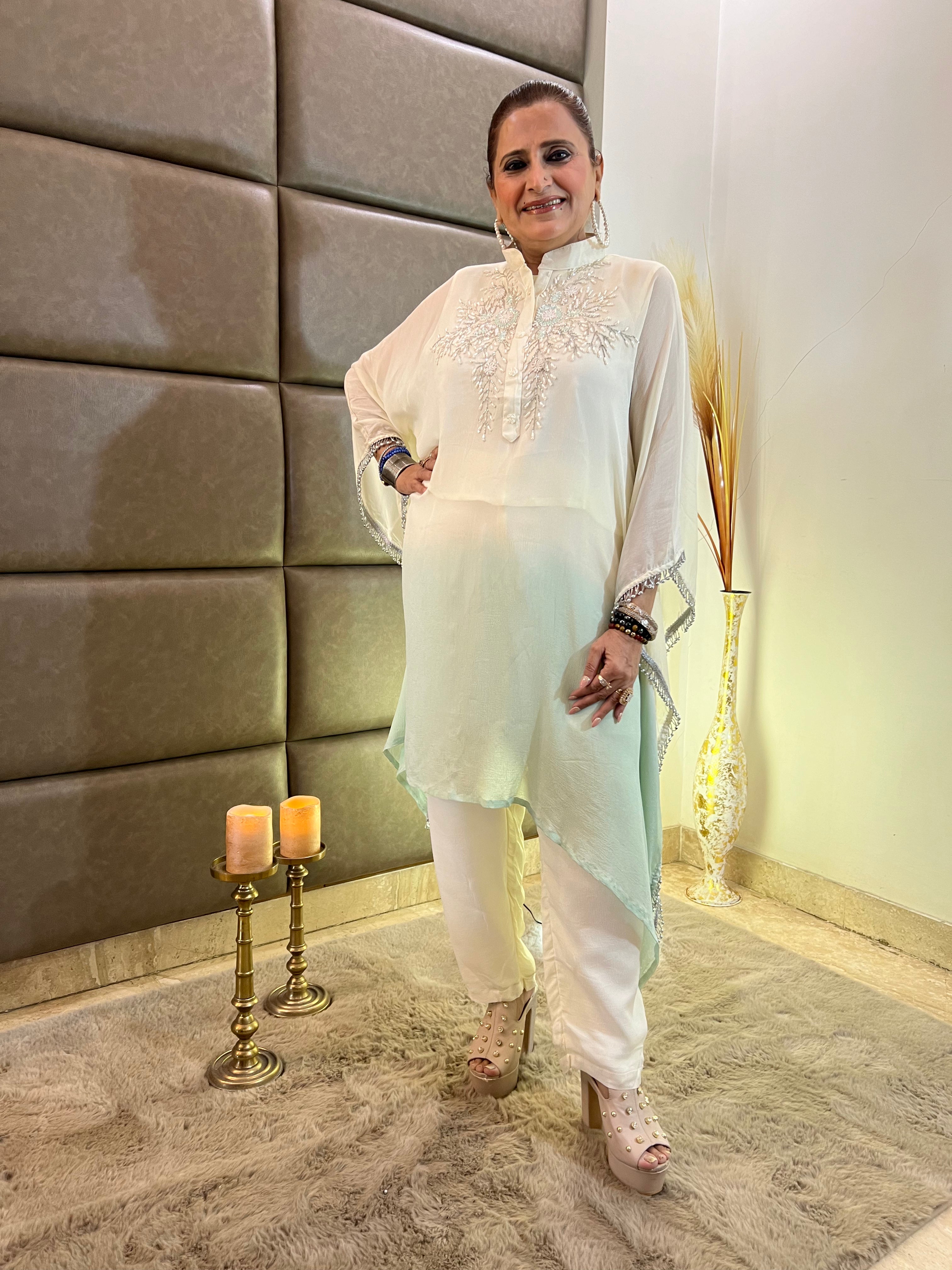 Indowestern Ombre Kaftan