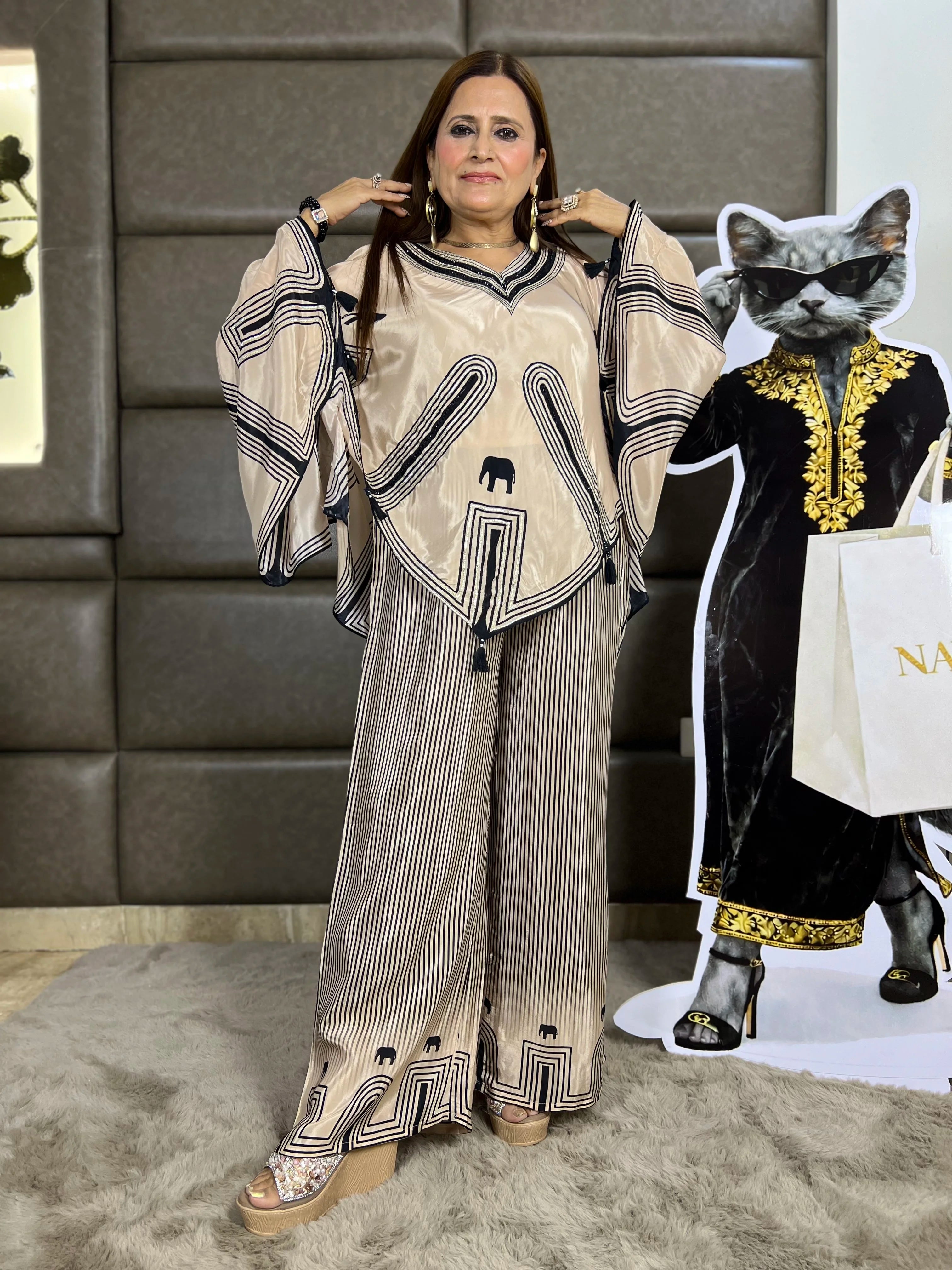 THE GEO EDIT - Kaftan Set
