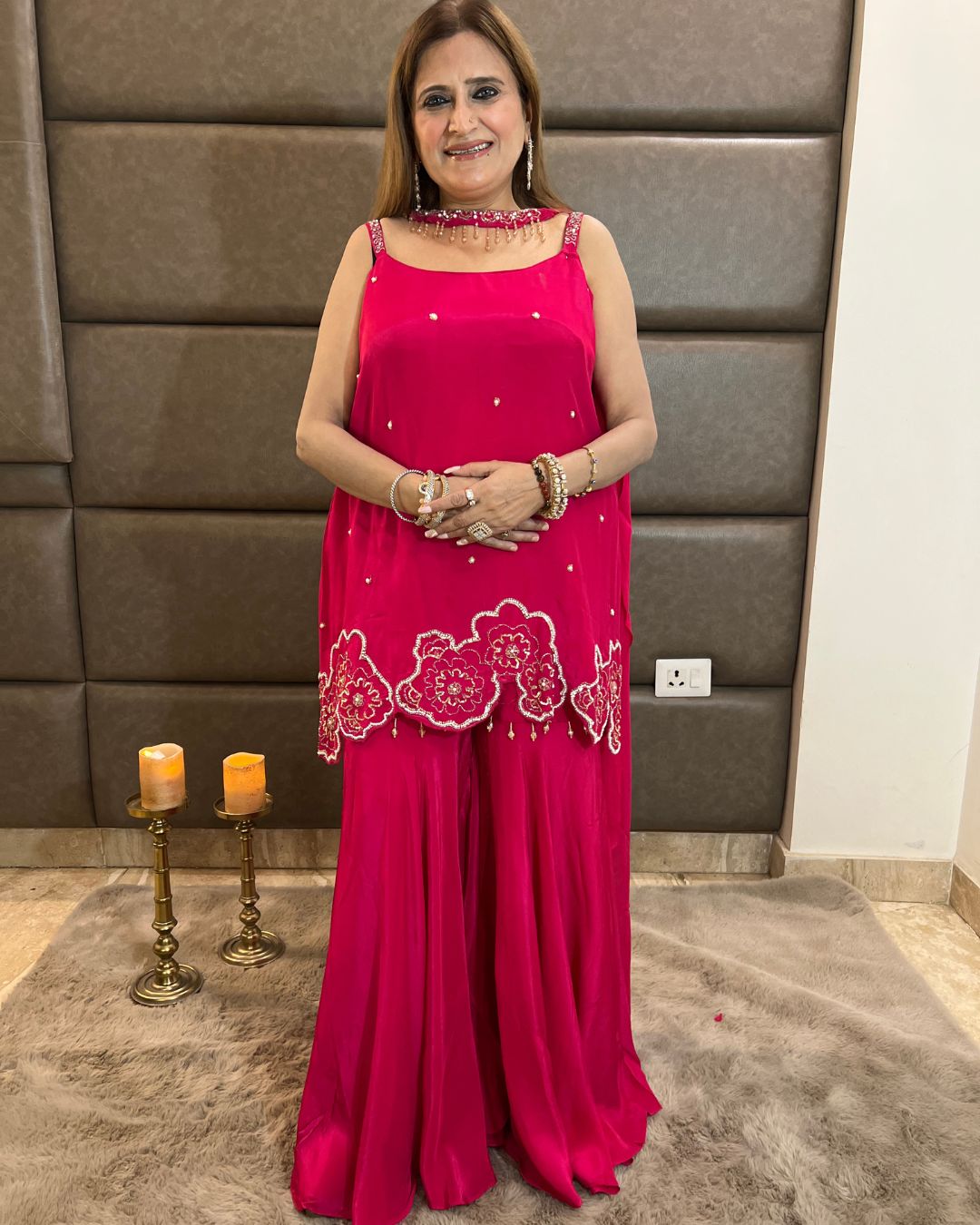 Pure Crepe Garara Set