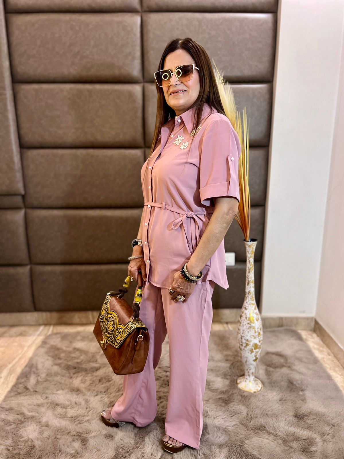 Rose Muse cordset 2 piece set