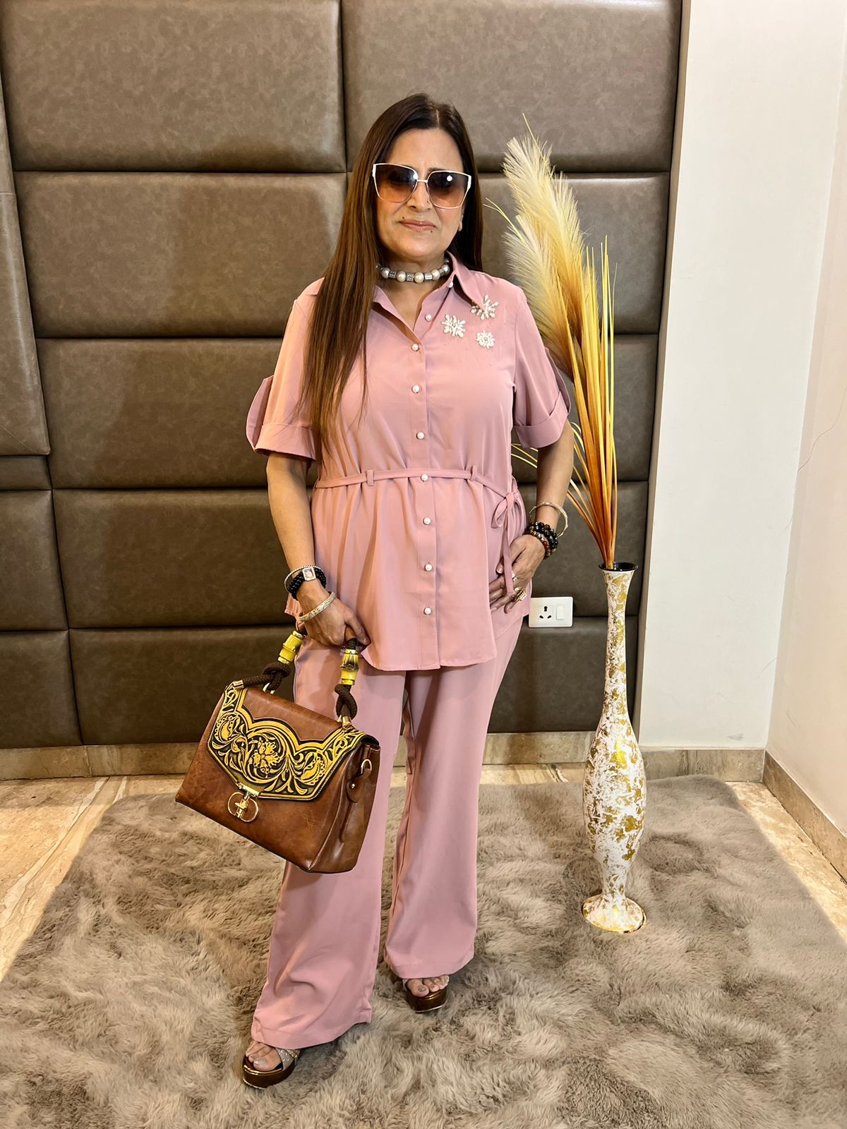 Rose Muse cordset 2 piece set